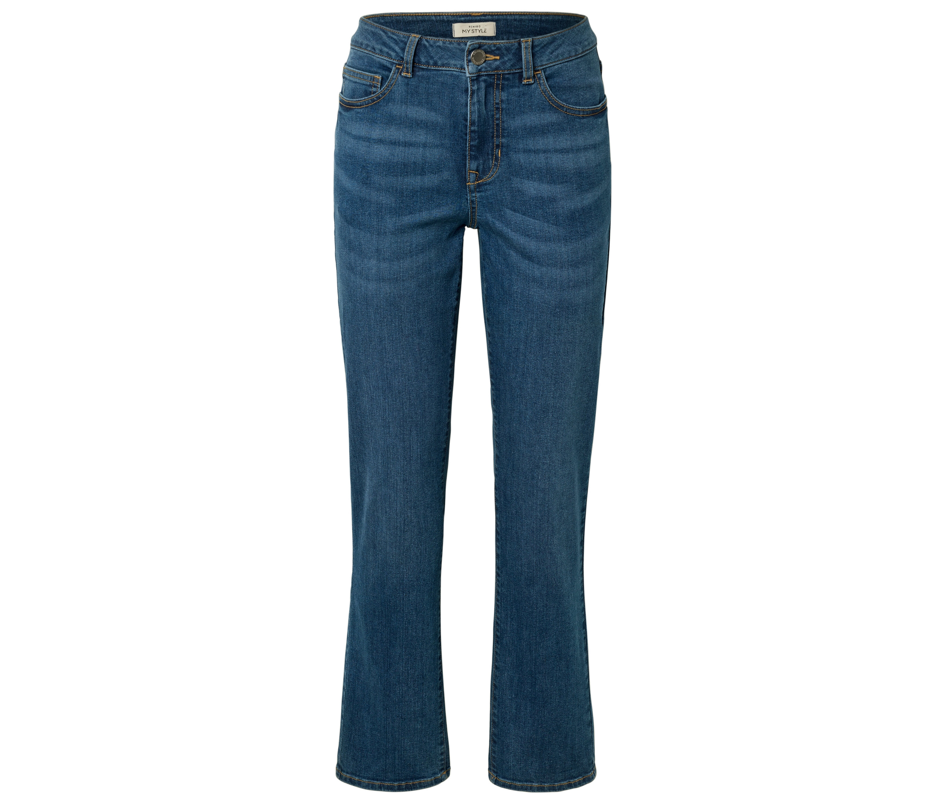 Tchibo - Dżinsy o prostym kroju – fason „Kira”- niebieski