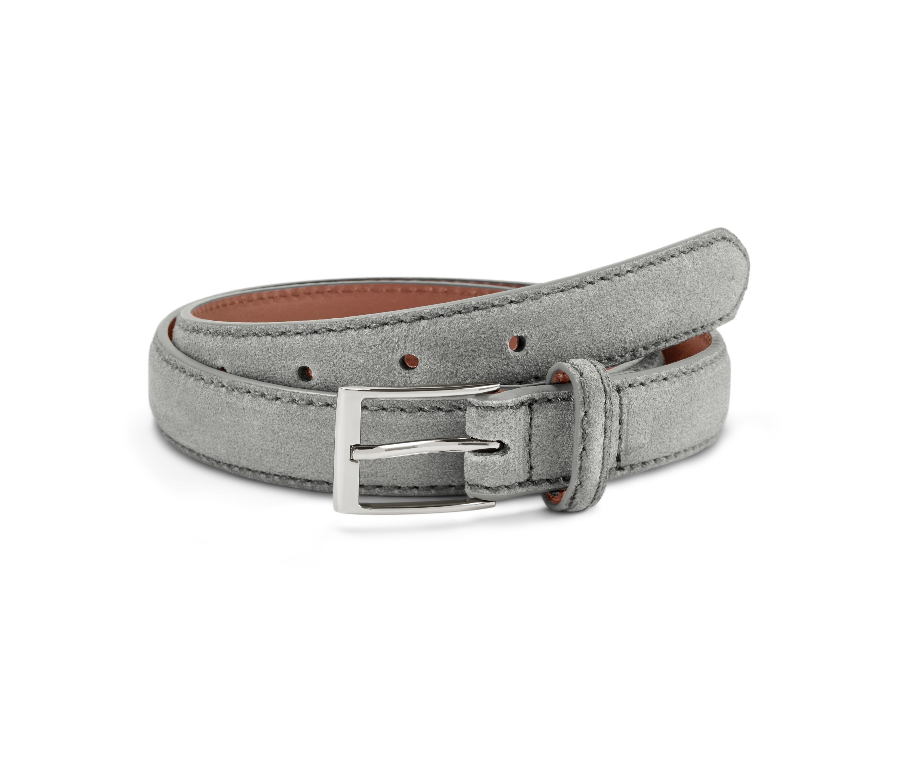 Tchibo - Pasek skórzany- szary