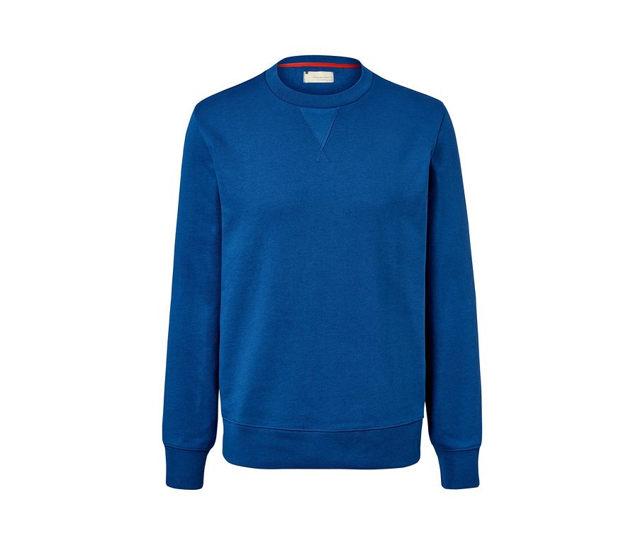 Niebieska bluza dresowa.