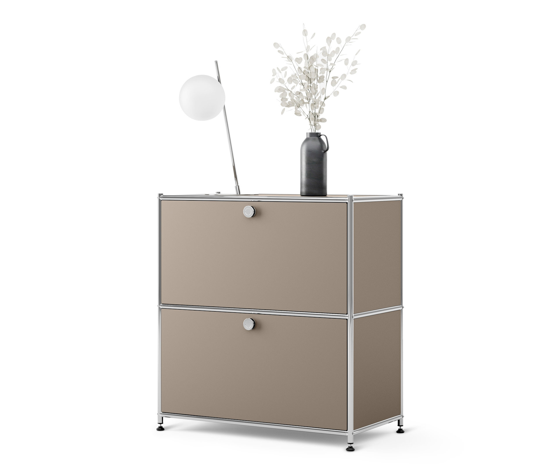 Tchibo - Metalowa szafka typu sideboard „Cn3” z 2 klapami