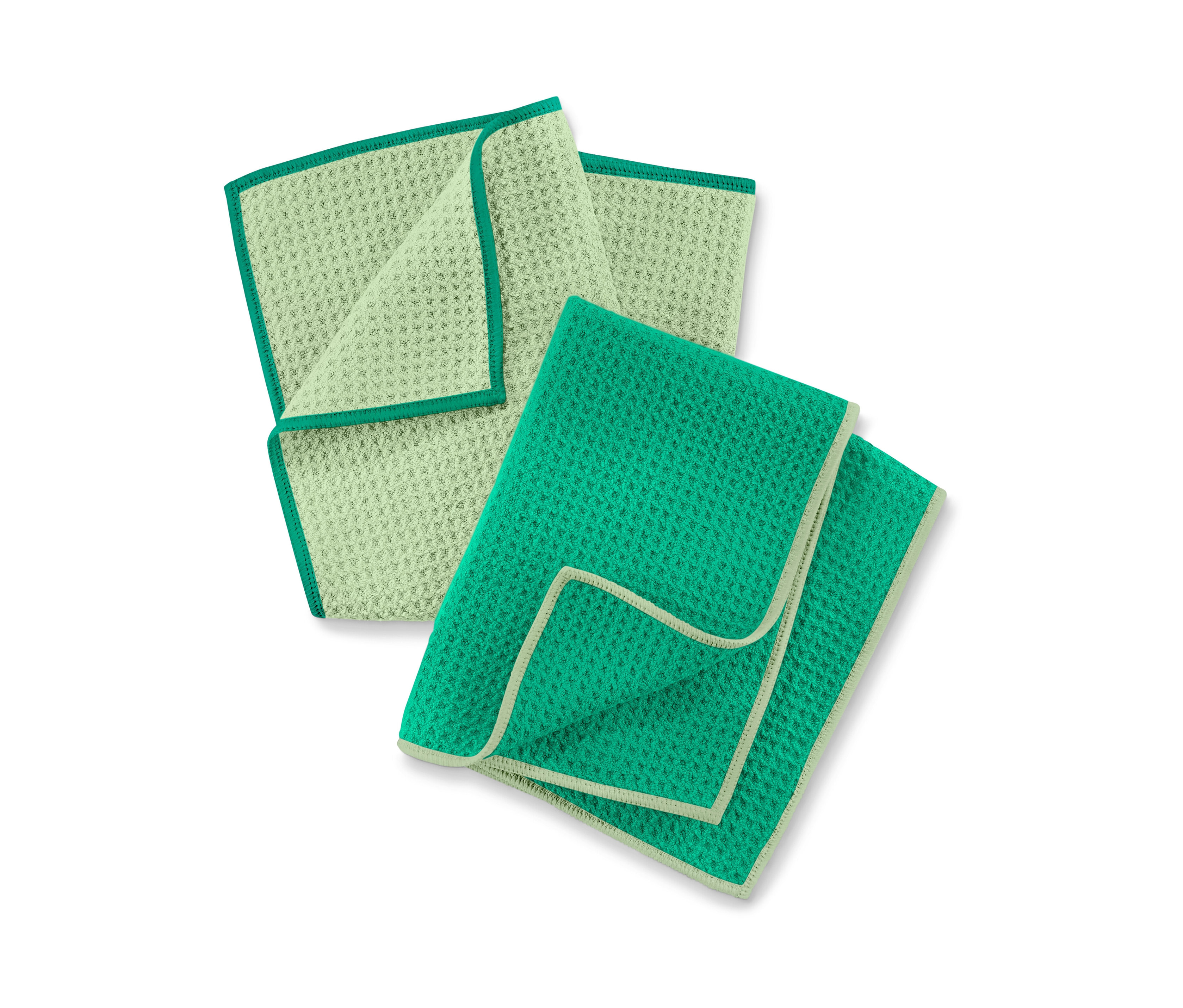 Tchibo - Ściereczki do wycierania - kolor: zielony