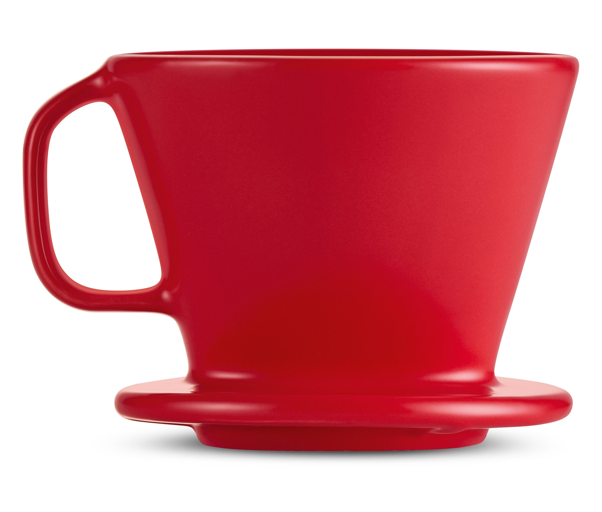 Tchibo - Ręczny filtr do kawy - kolor: czerwony