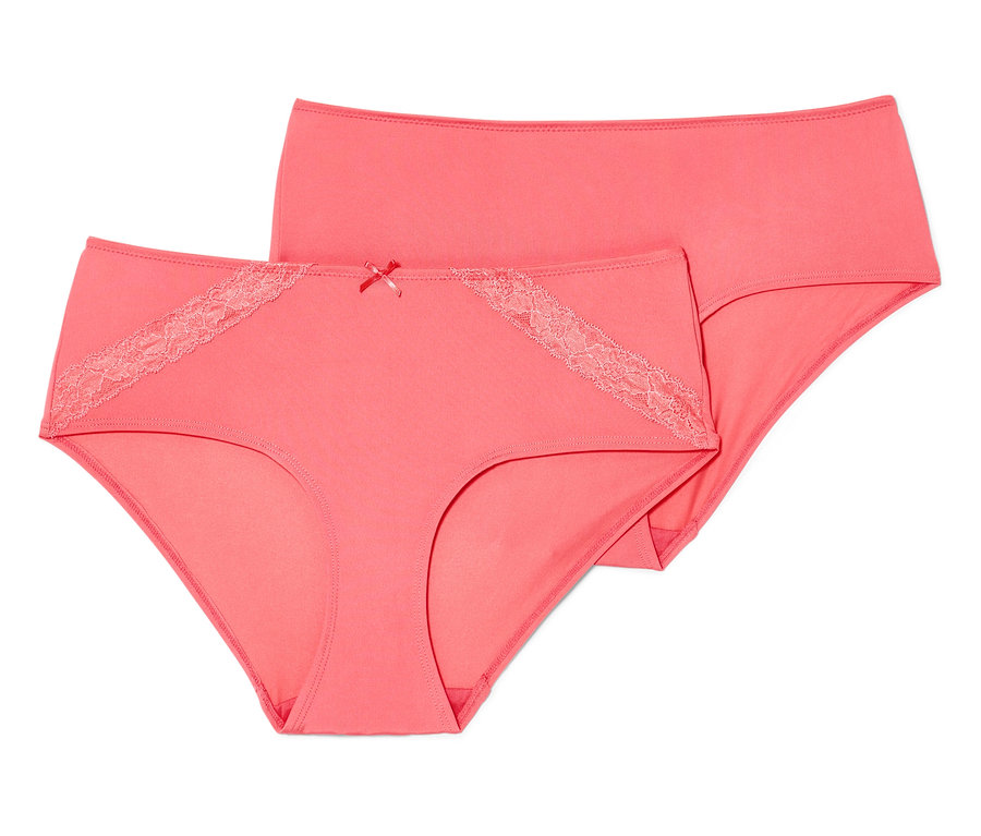 Dwie pary figi w kolorze papai.