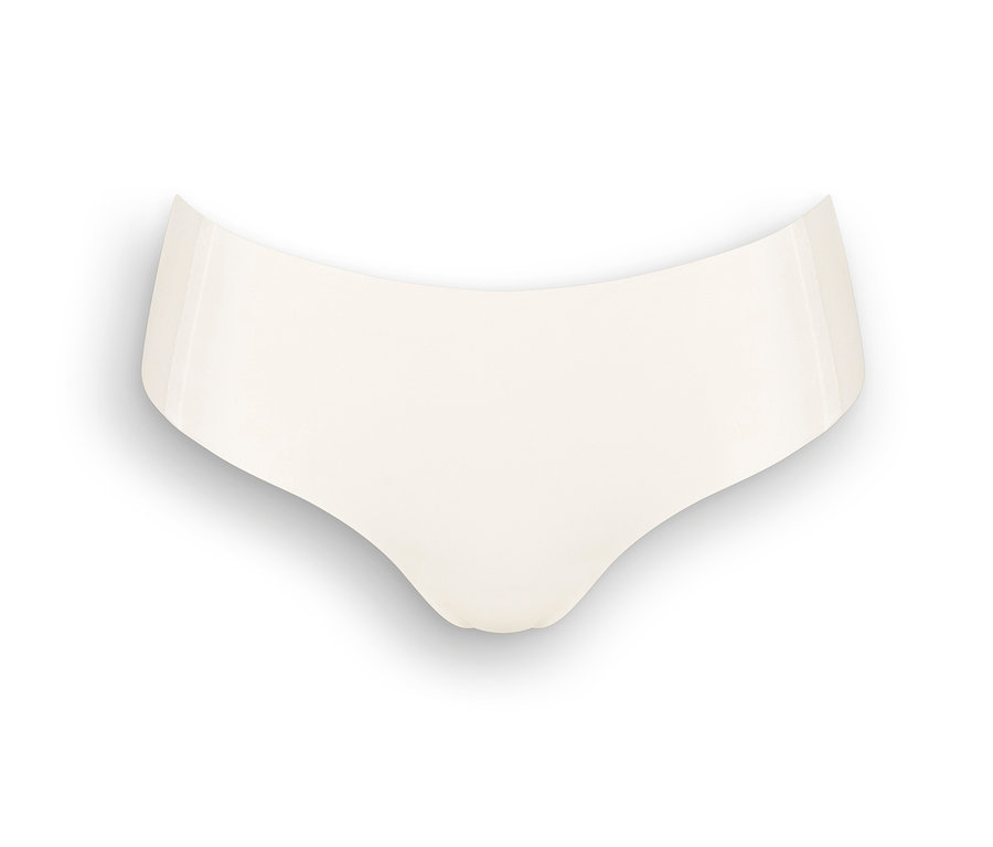 Hipstery sloggi ZERO Feel 2.0 w jedwabistym kolorze białym.