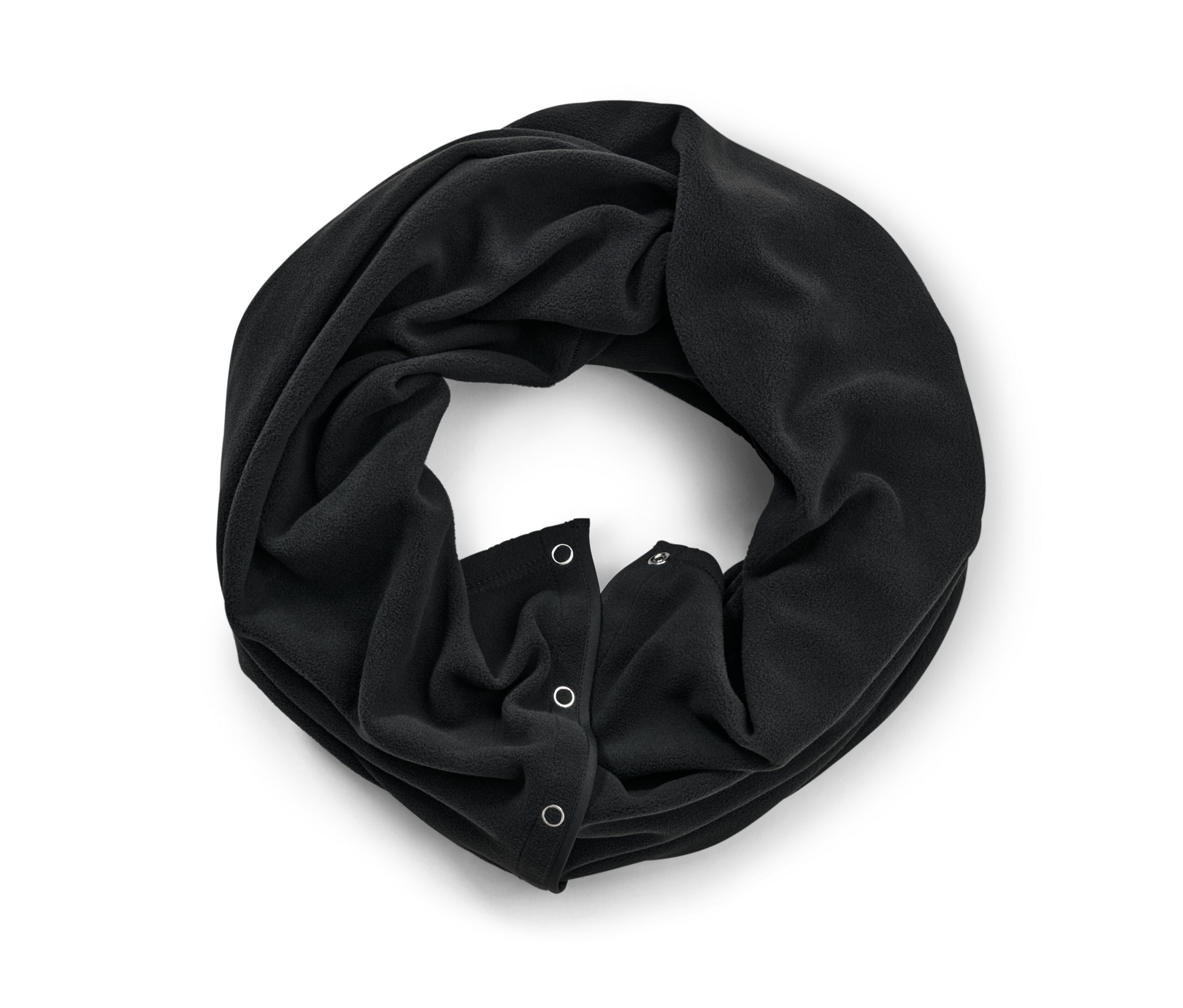 Tchibo - Szal oversize 3 w 1 - kolor: czarny