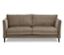 Sofa 3-osobowa, piaskowa - W kolorze piasku