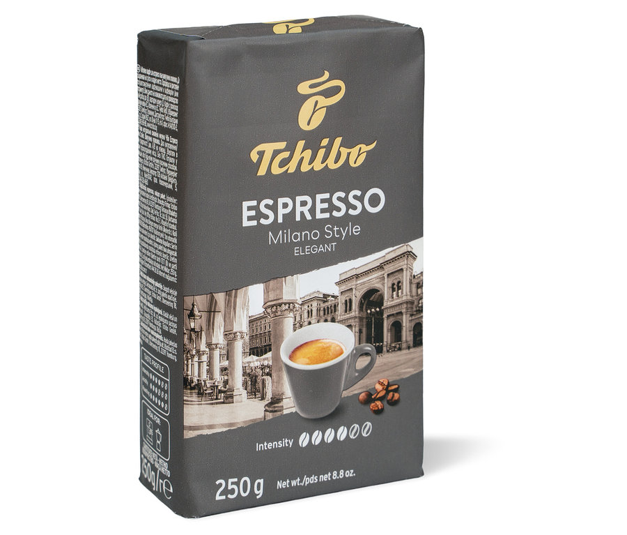 Opakowanie kawy mielonej Espresso Milano Style, 250 g.