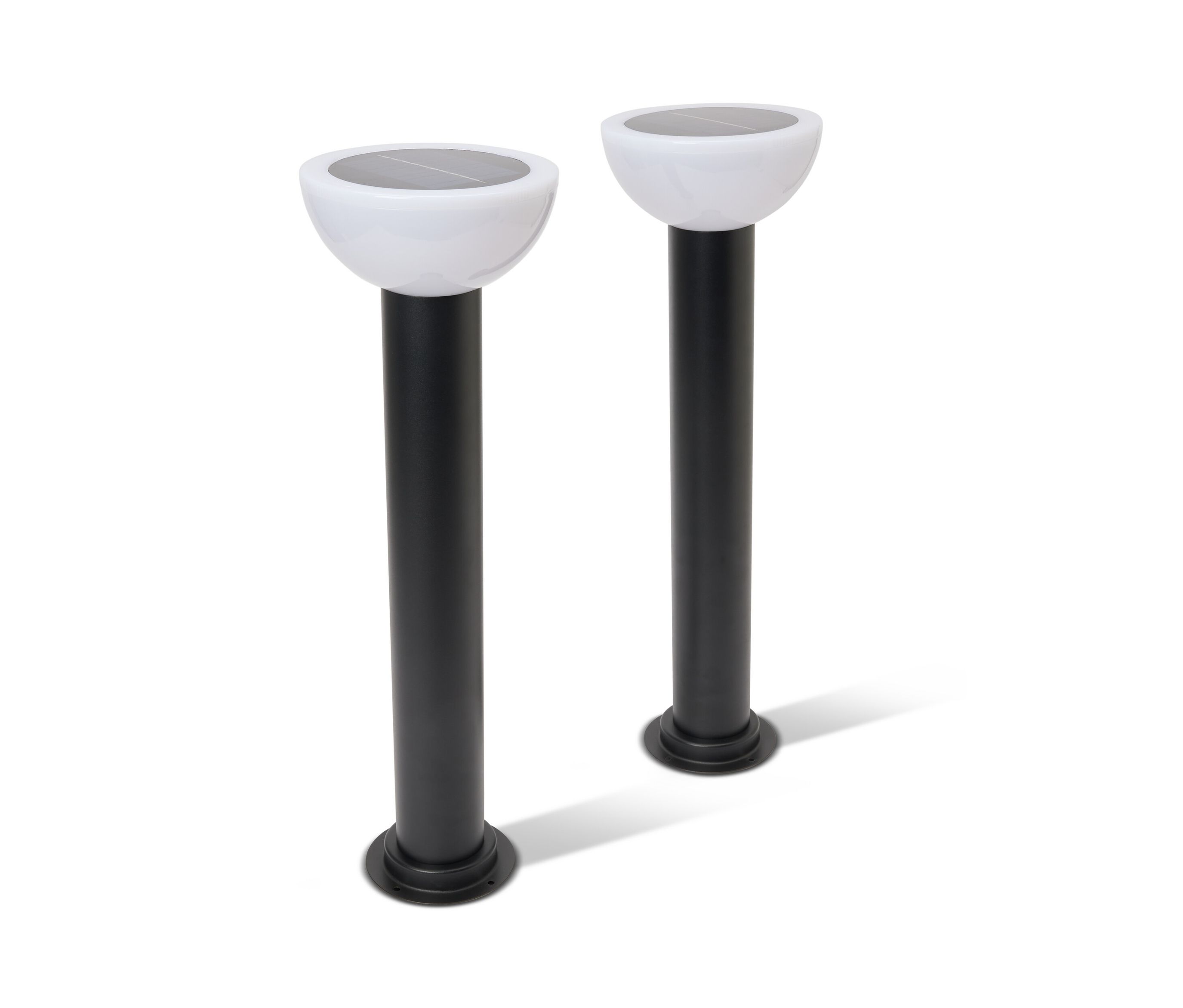 Tchibo - Lampy solarne premium do oświetlania ścieżek - kolor: czarny/biały