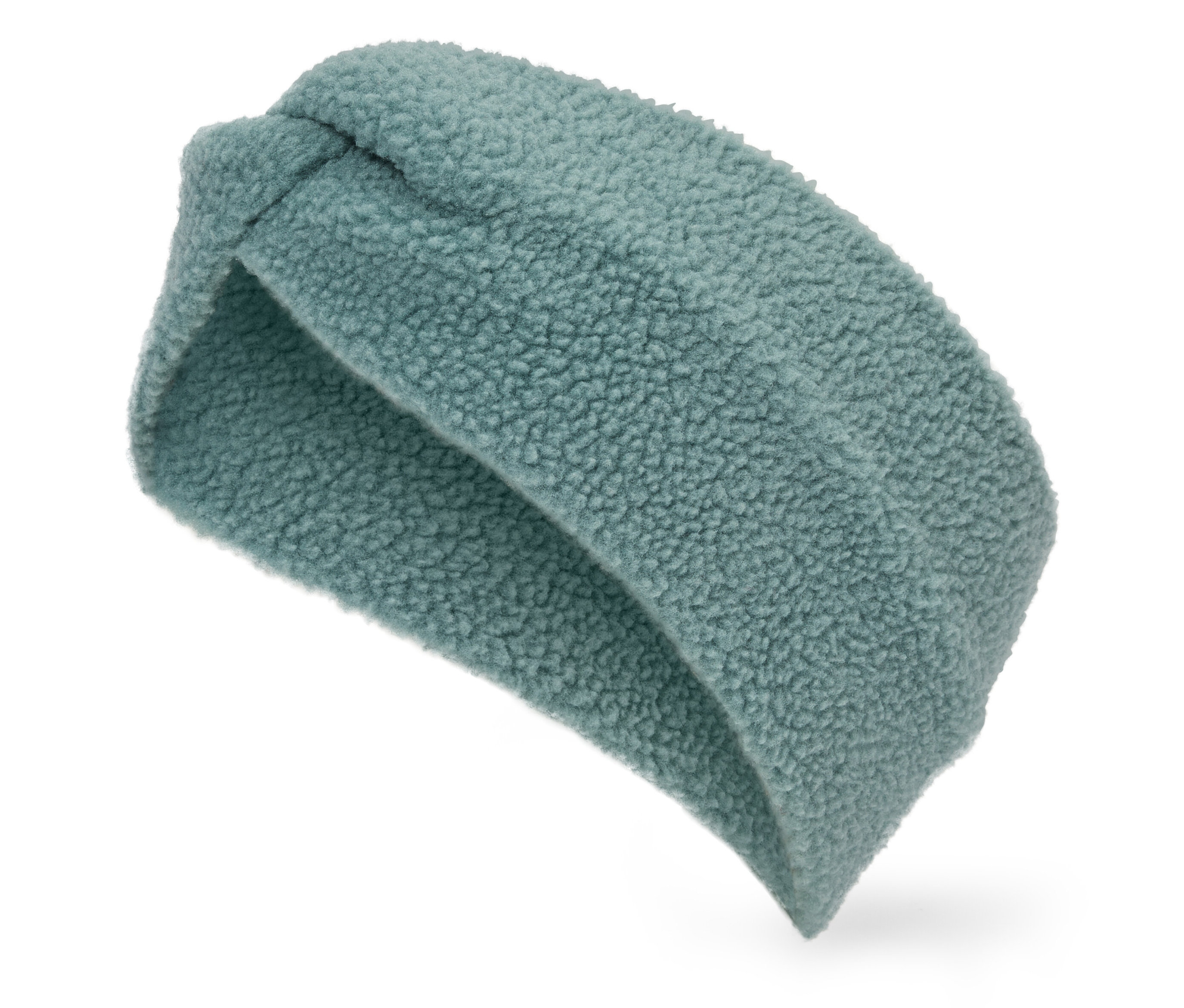 Tchibo - Pluszowa opaska na głowę - kolor: zielony