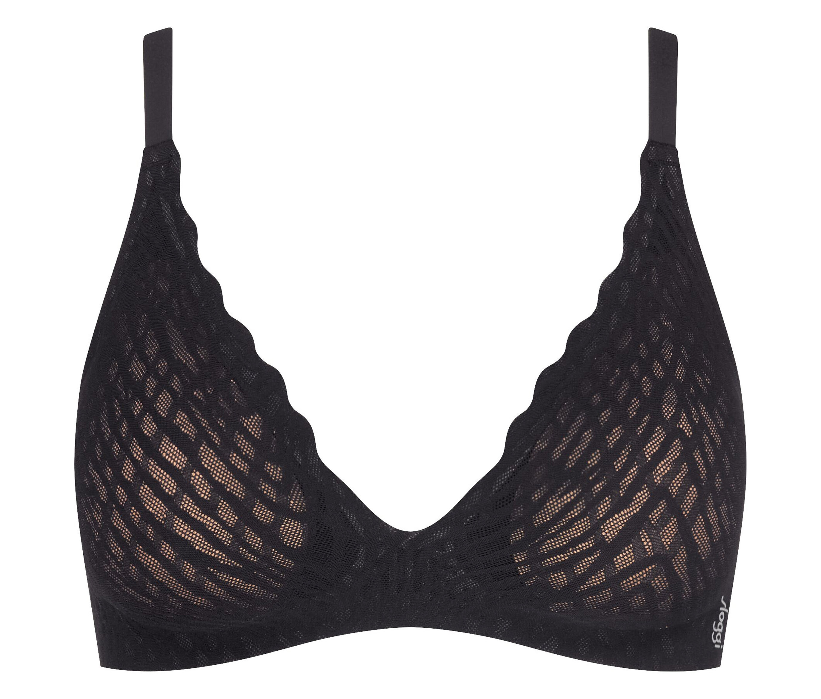 Biustonosz push-up sloggi Zero Feel Bliss THE UP- czarny