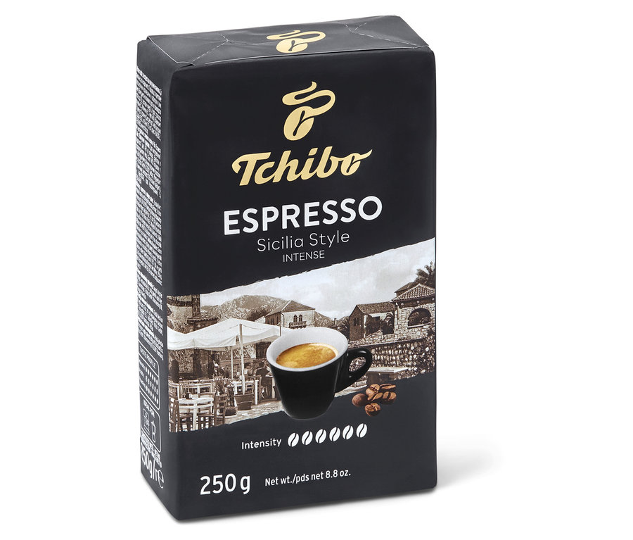 Opakowanie kawy palonej mielonej Espresso Sicilia Style, 250 g.