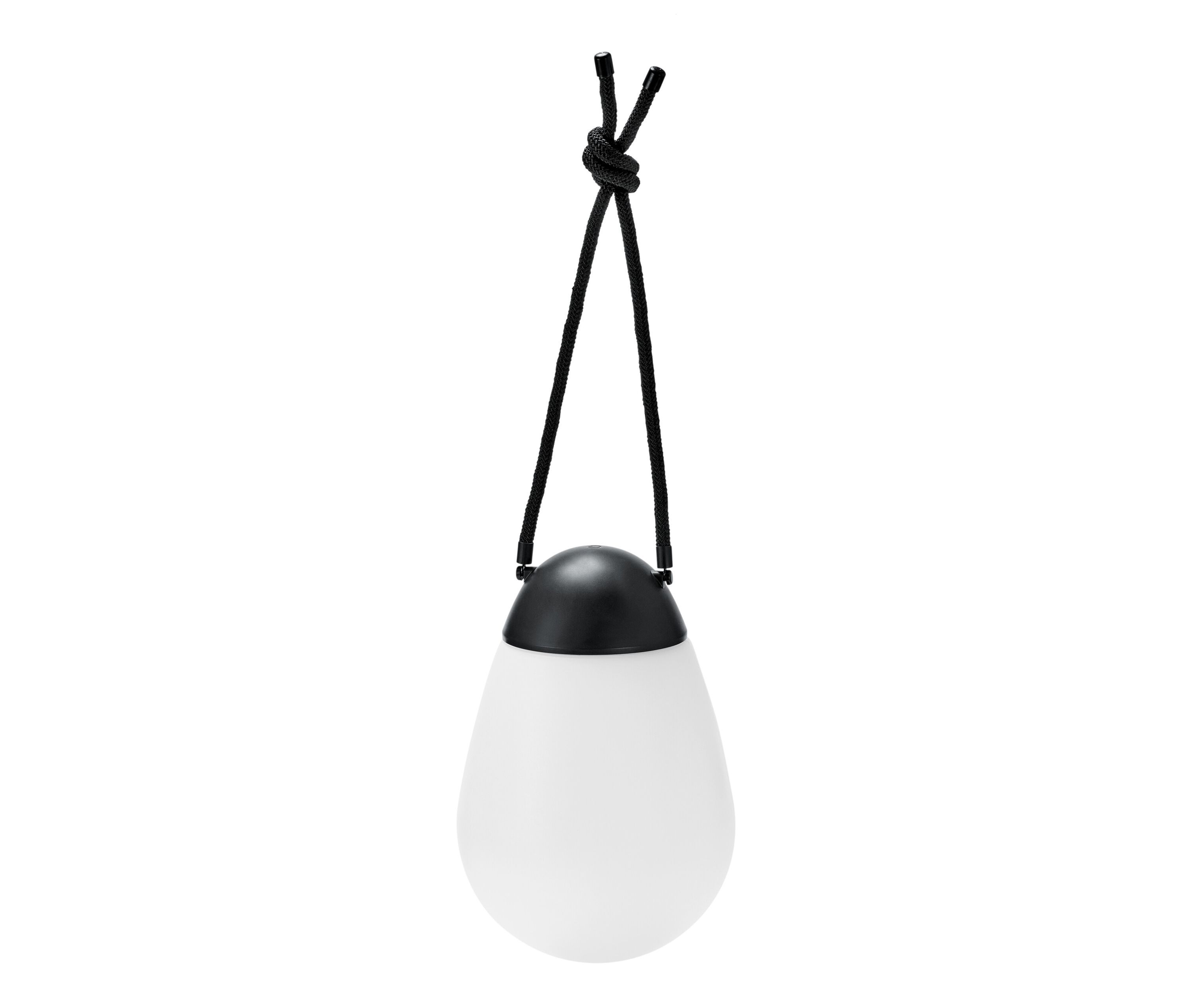 Tchibo - Lampa akumulatorowa LED z dodatkowym akumulatorem - kolor: biały/czarny