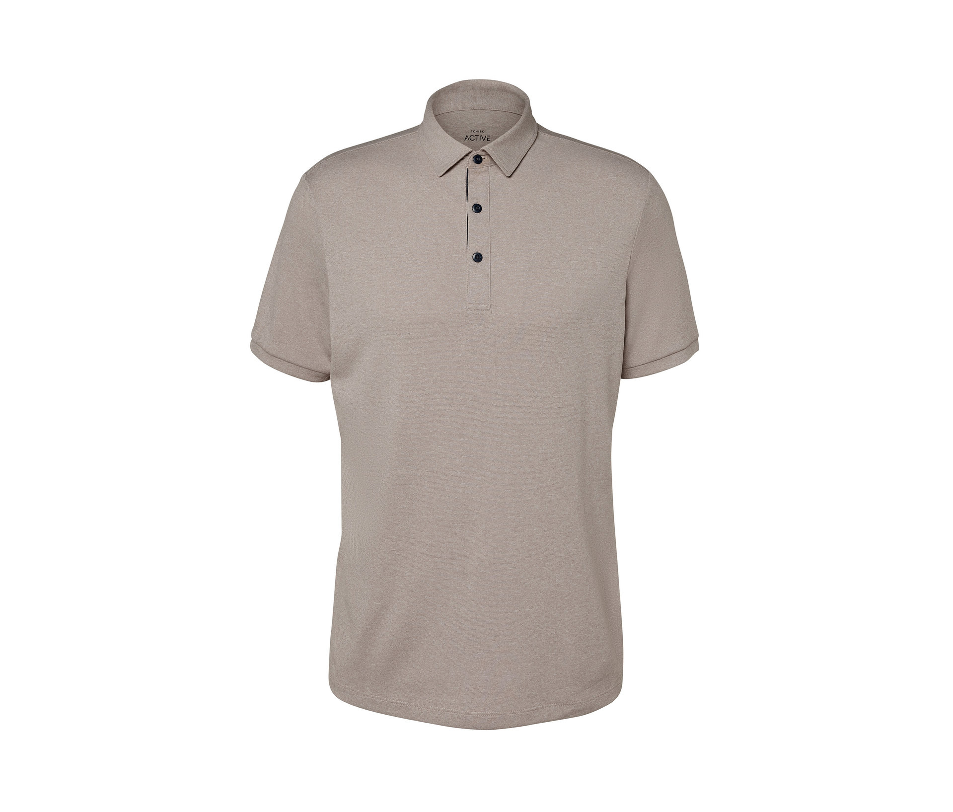 Tchibo - Funkcyjna koszulka polo- beżowy