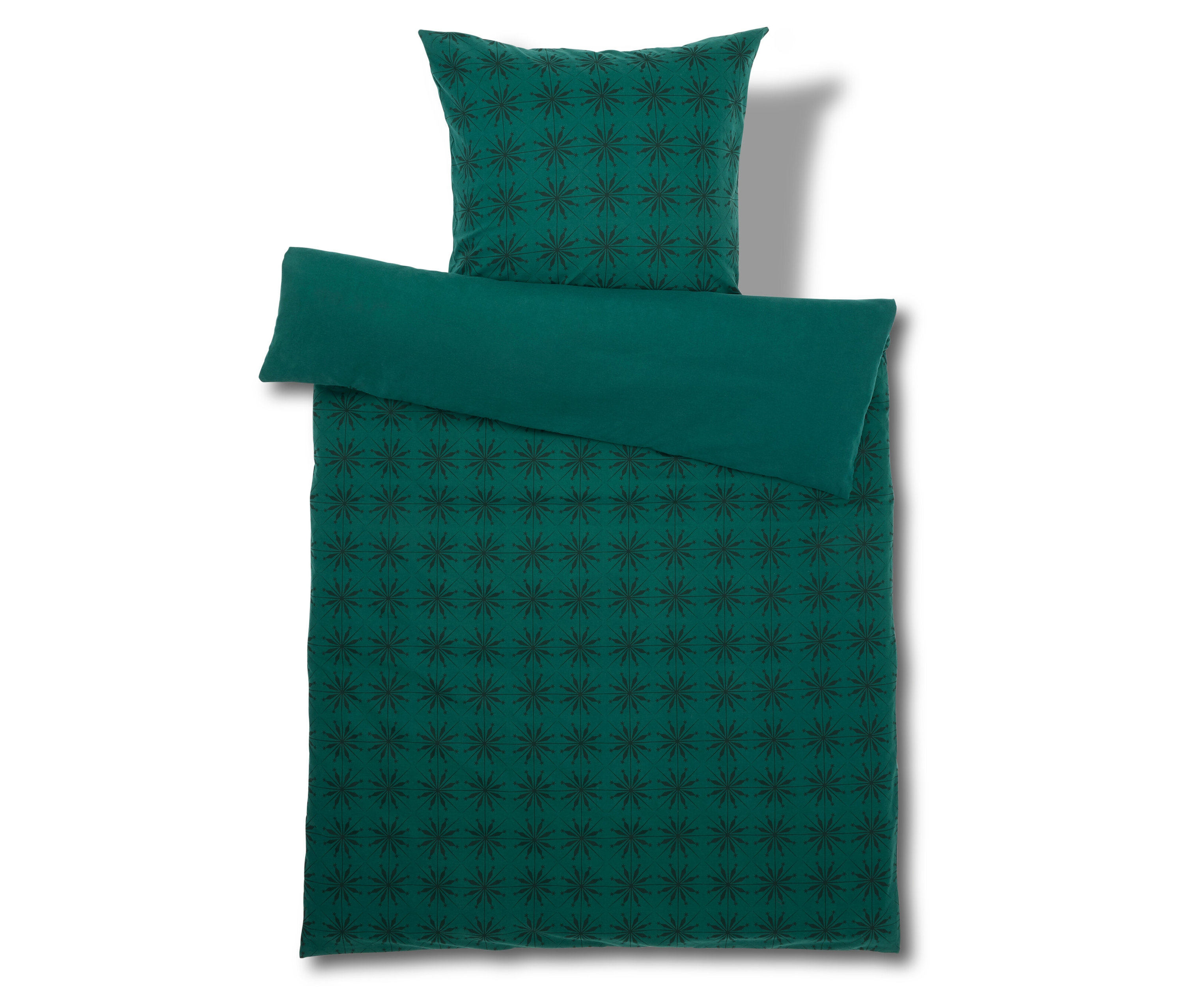 Tchibo - Pościel z flaneli - kolor: zielony