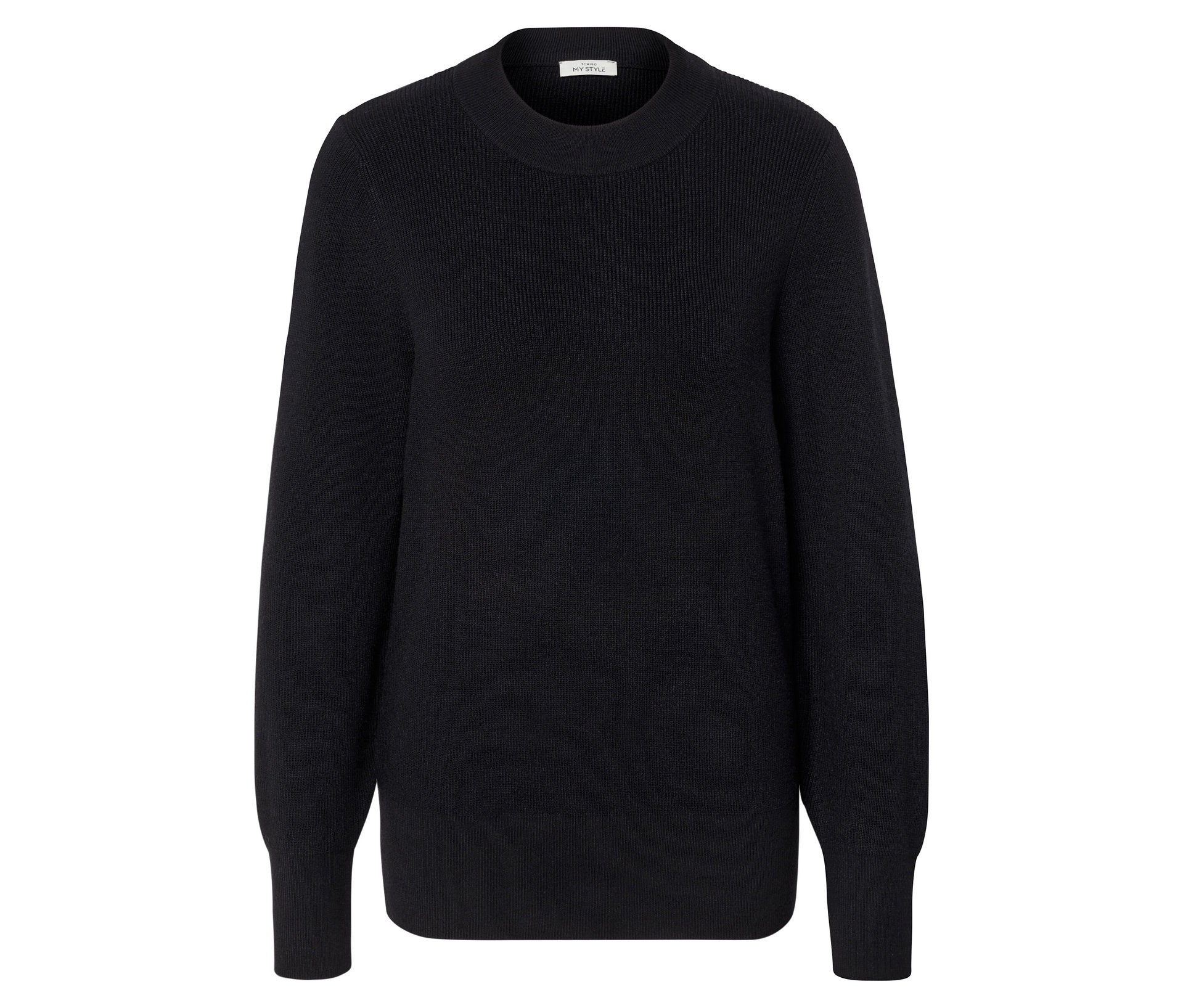 Tchibo - Cienki sweter- czarny