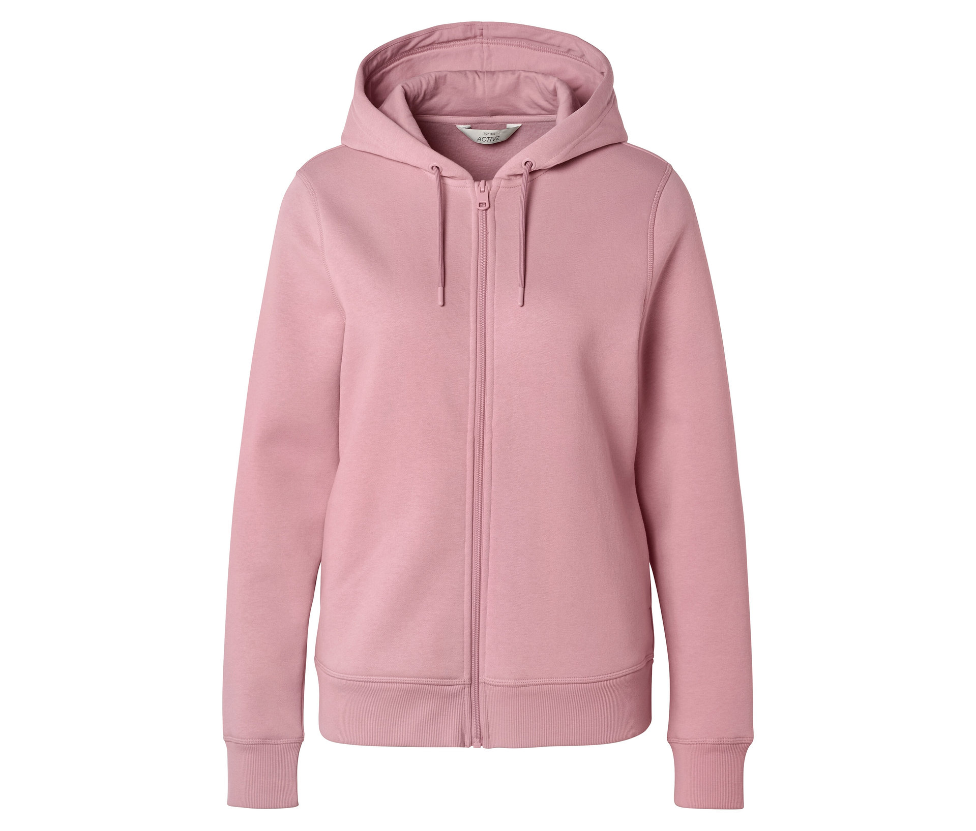 Tchibo - Rozpinana bluza dresowa, różowa