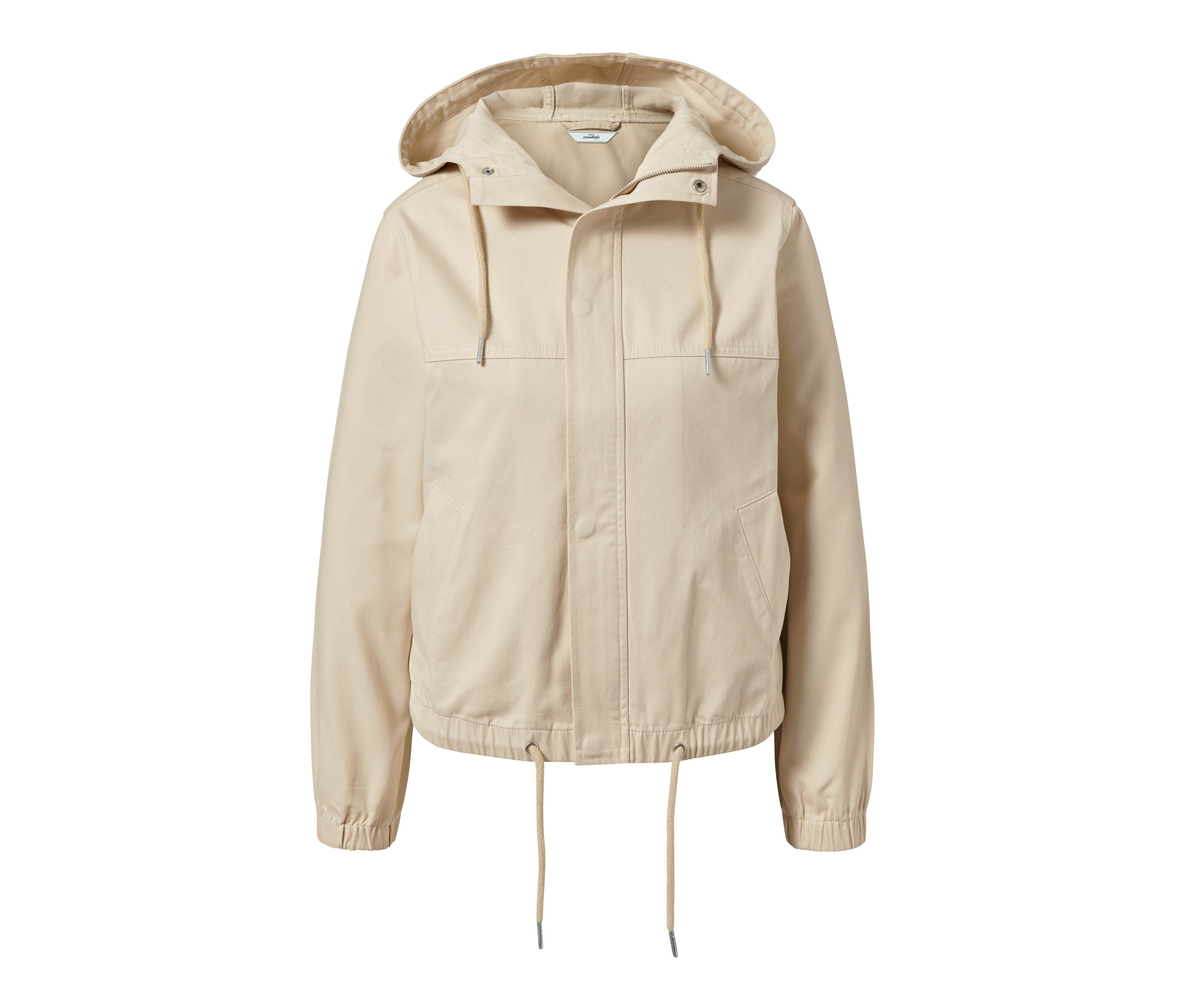 Tchibo - Tkana kurtka z kapturem- beżowy