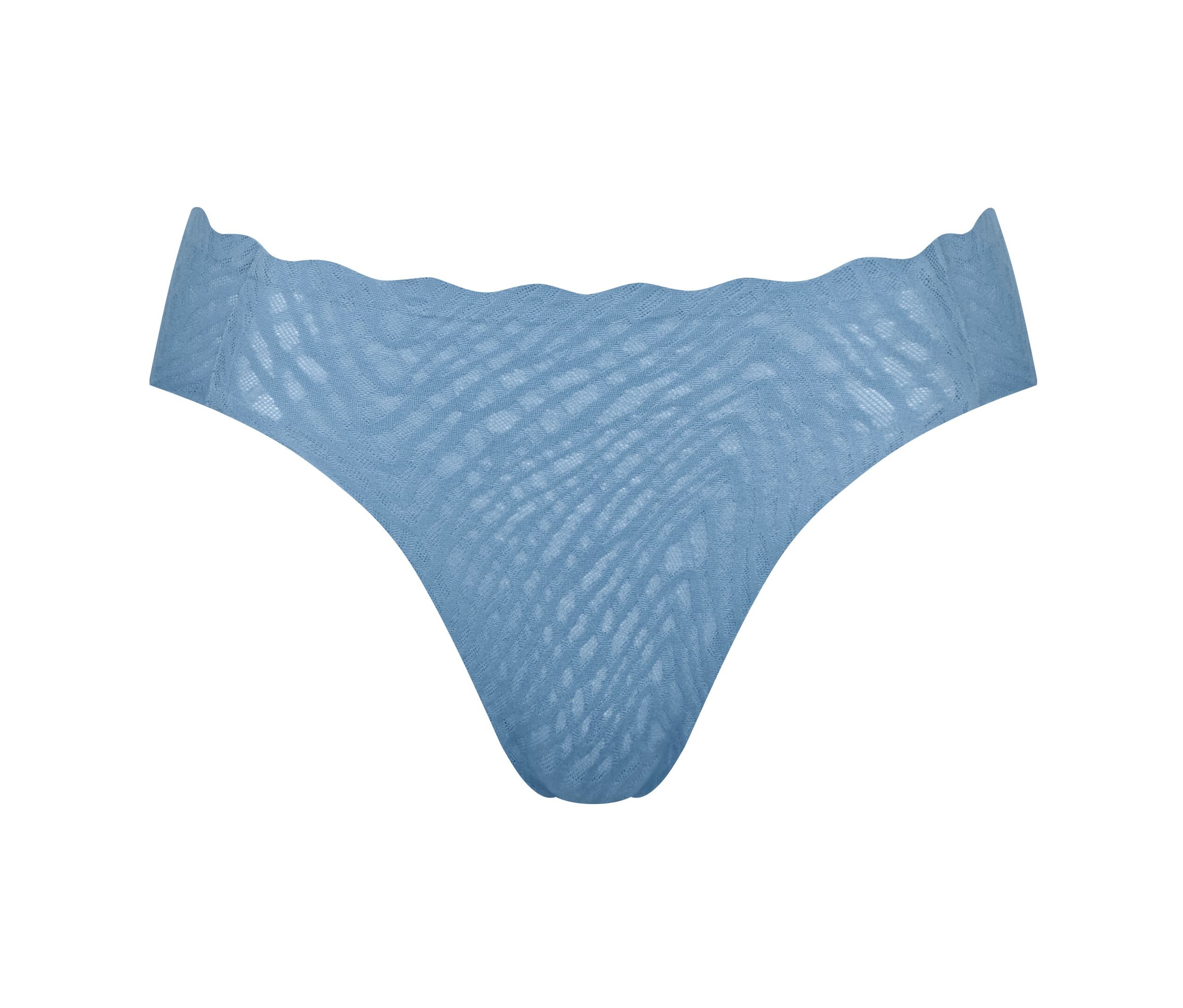Figi high leg sloggi Zero Feel Bliss, niebieski