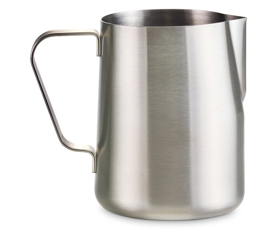 Dzbanek na mleko, mały, w kolorze stali nierdzewnej