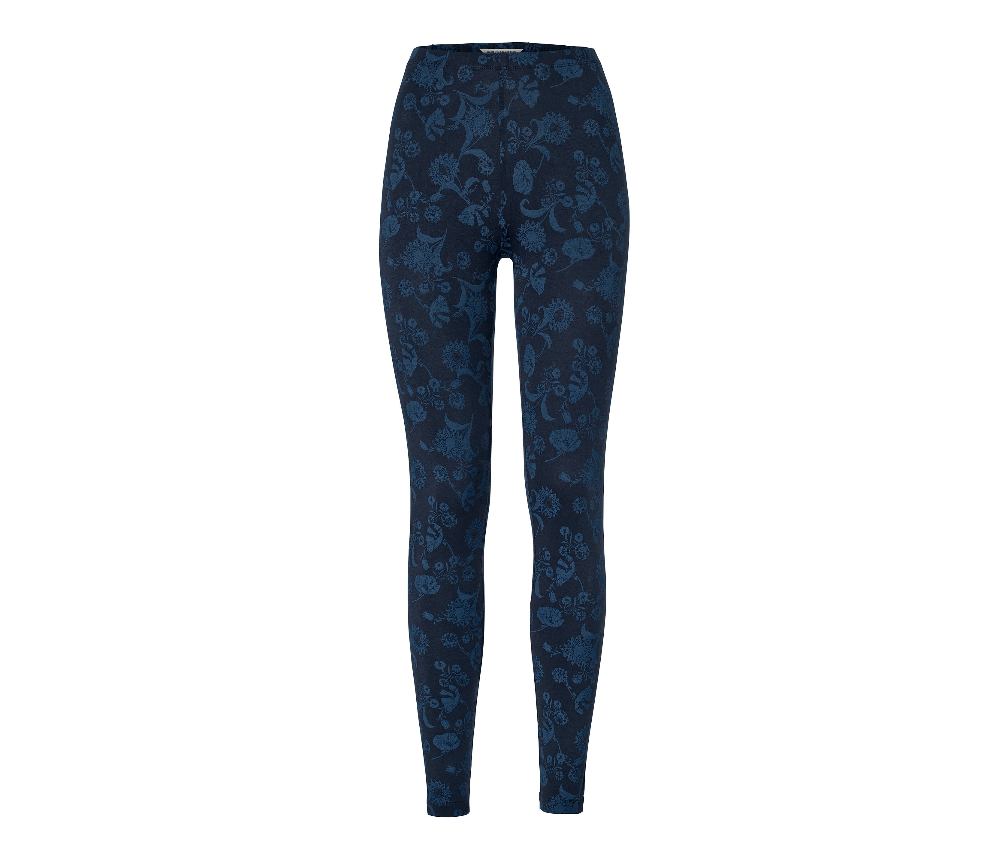 Tchibo - Wzorzyste legginsy, niebieski