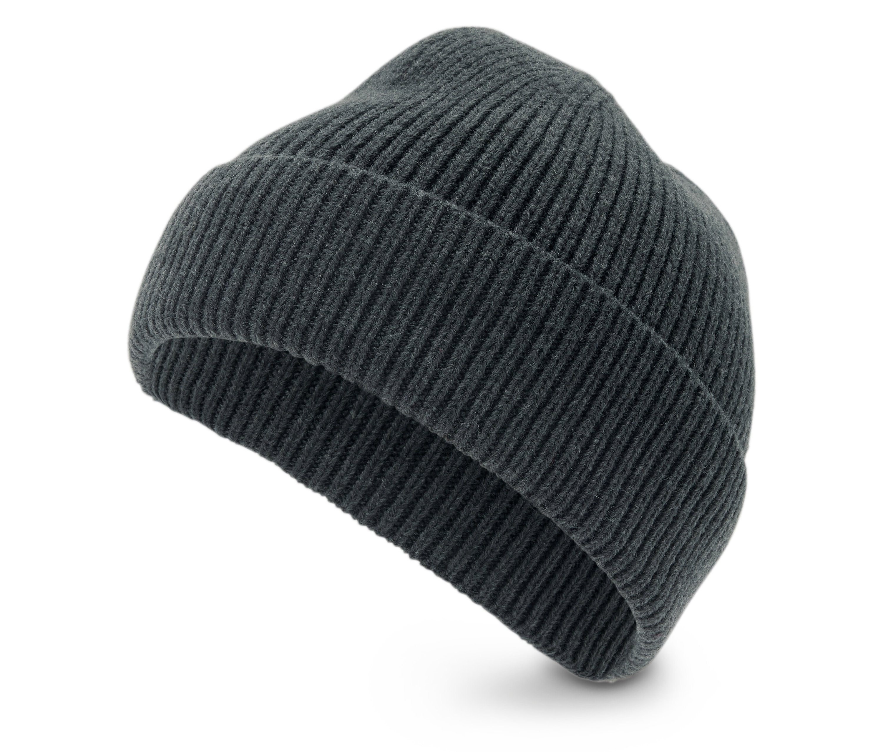 Tchibo - Czapka z dzianiny - kolor: szary