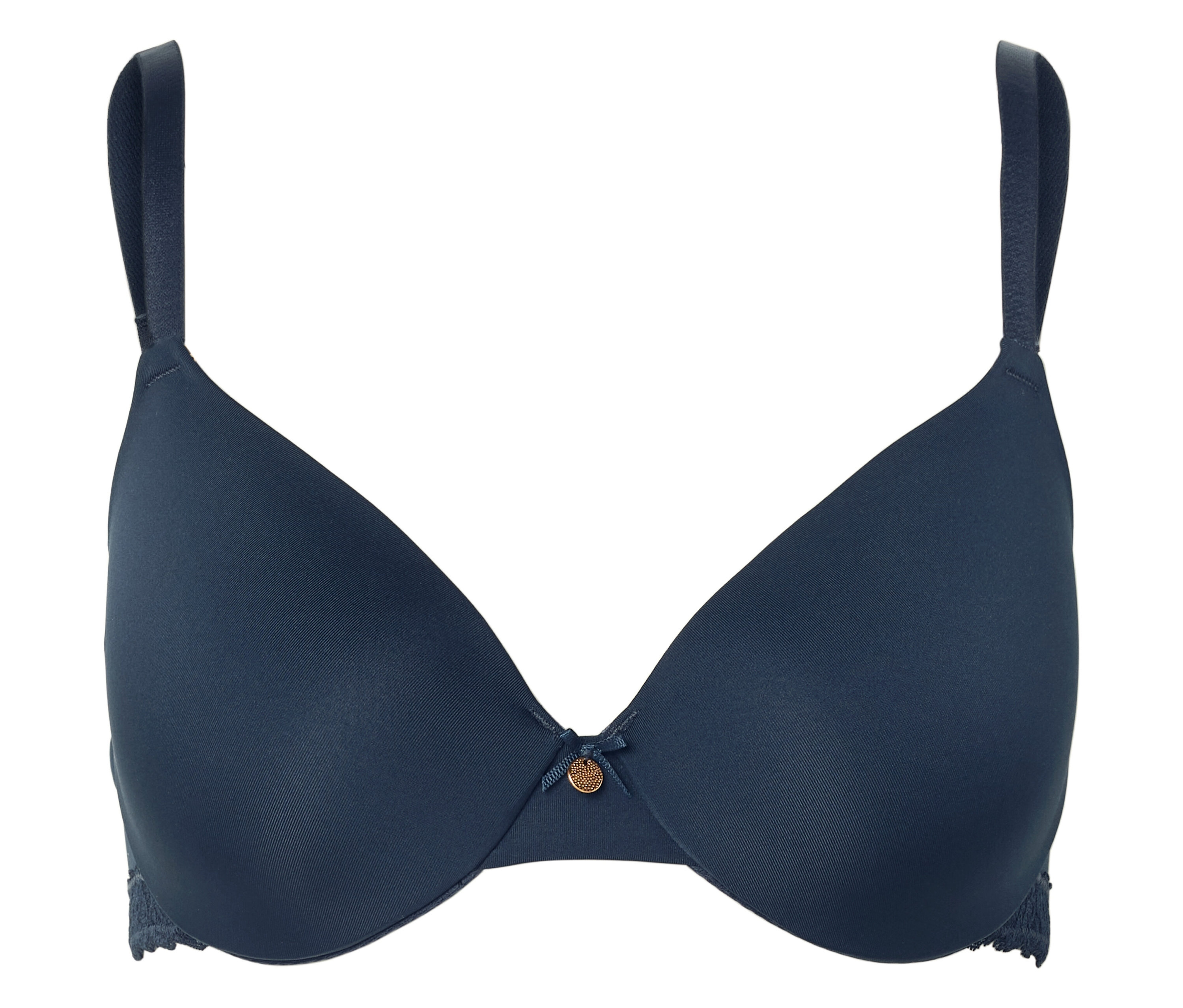 Tchibo - Biustonosz typu T-shirt- niebieski