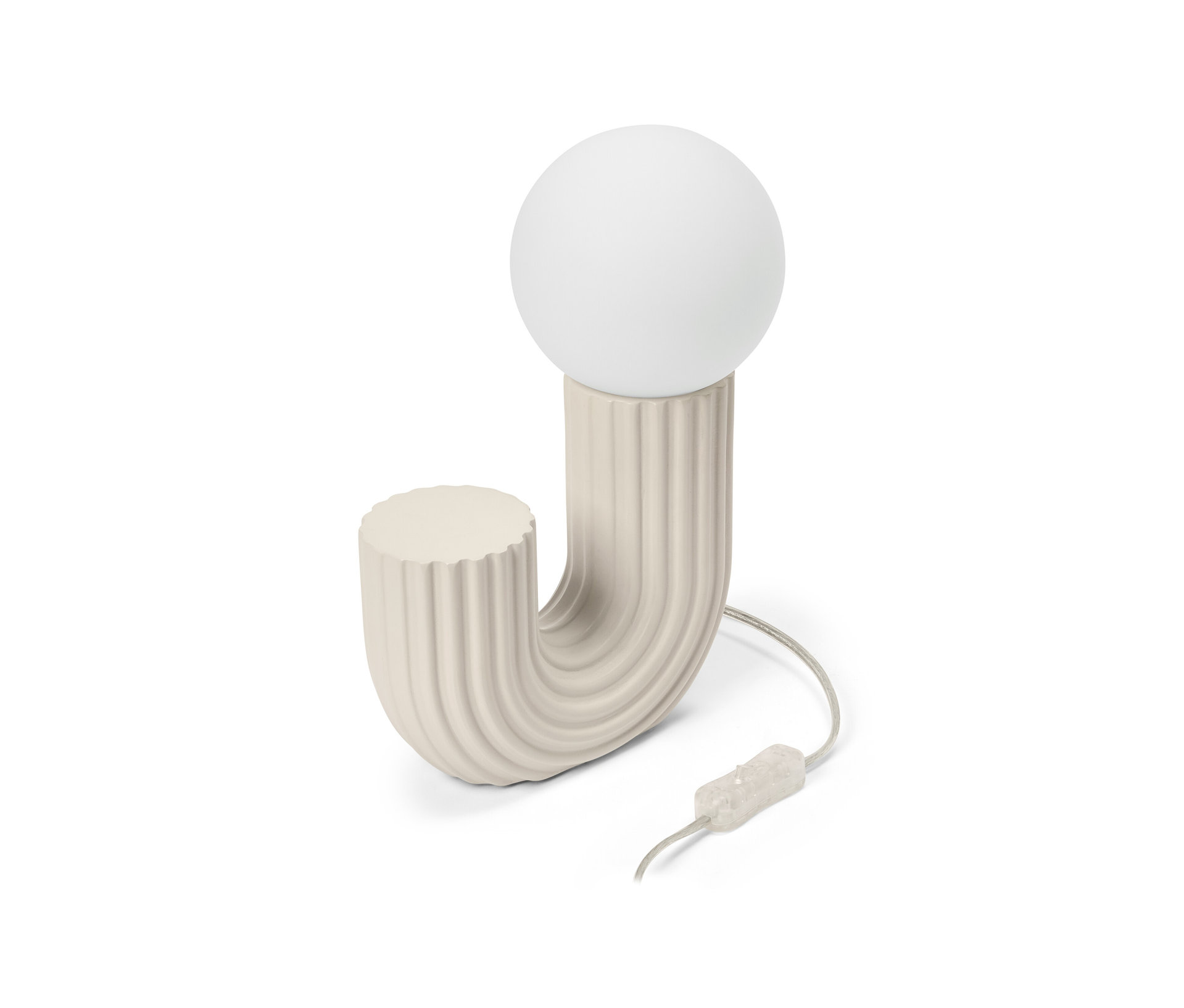 Ceramiczna lampa stołowa Trio