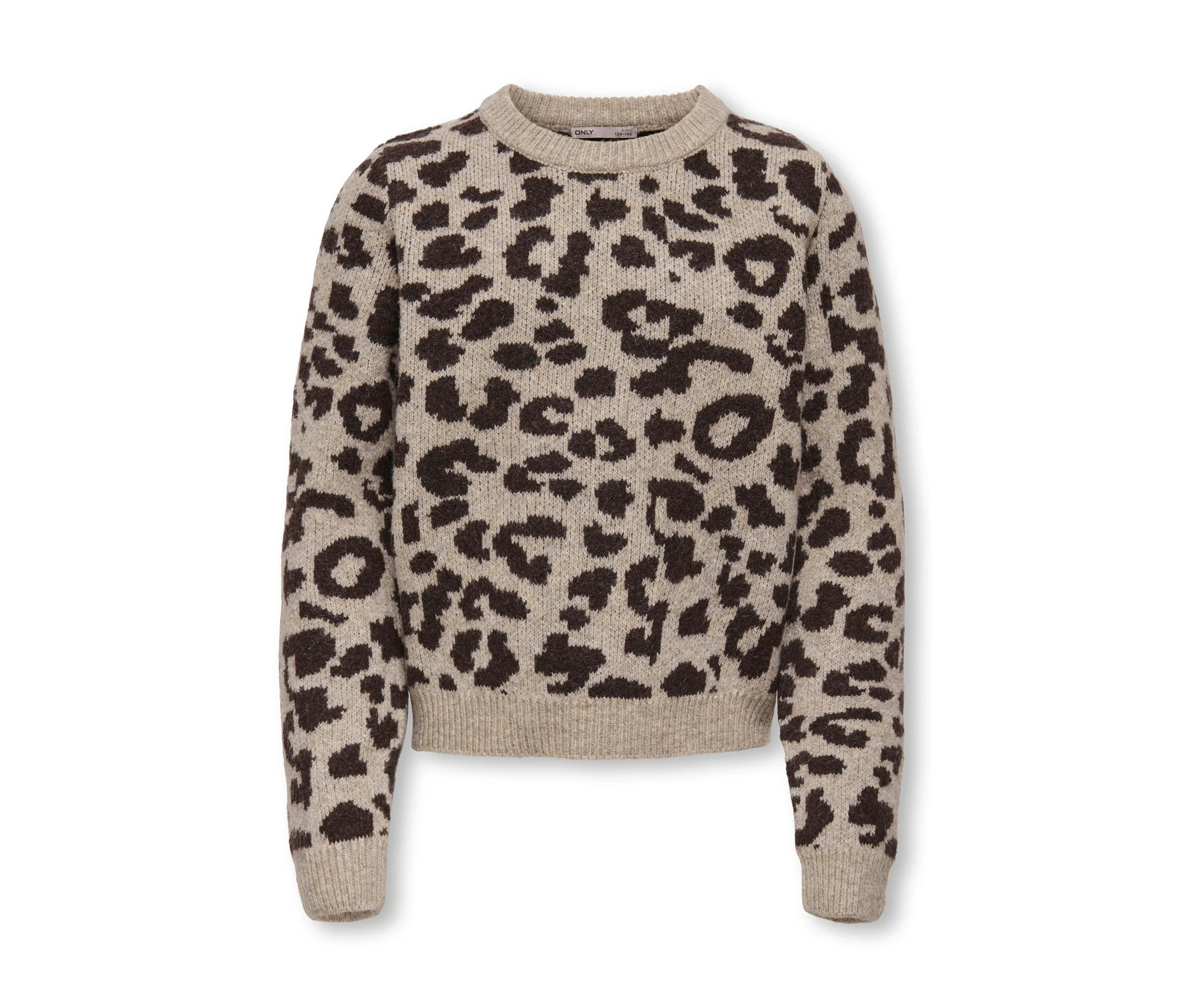 Sweter Only Girls Dora w panterkę