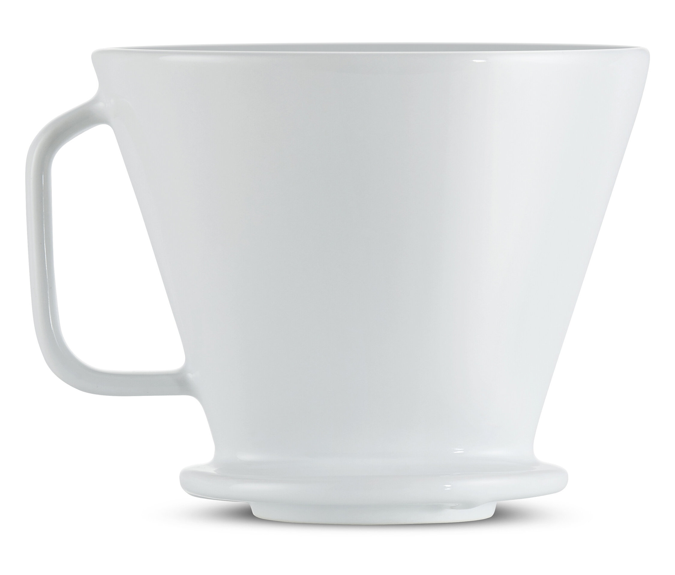 Tchibo - Ręczny filtr do kawy - kolor: biały