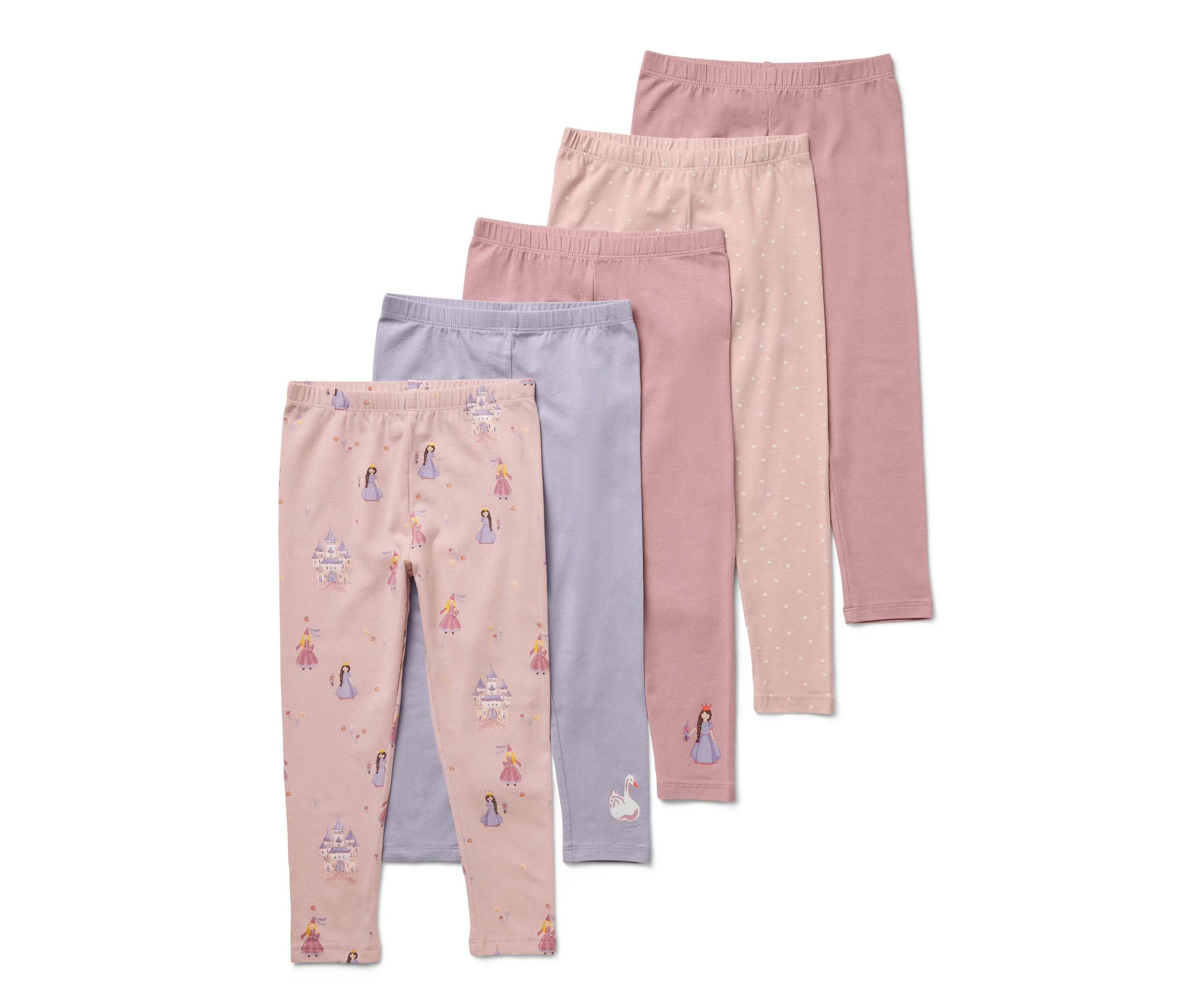 Tchibo - Legginsy dziecięce, różowy