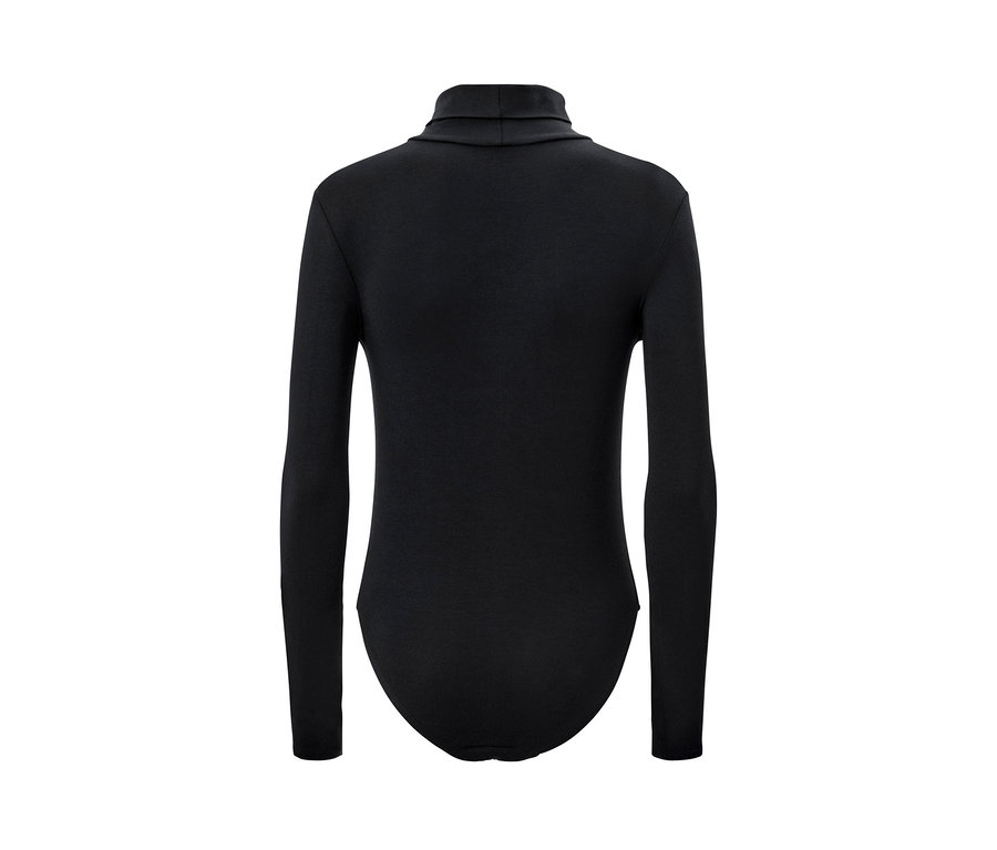 Czarne body ze stójką.