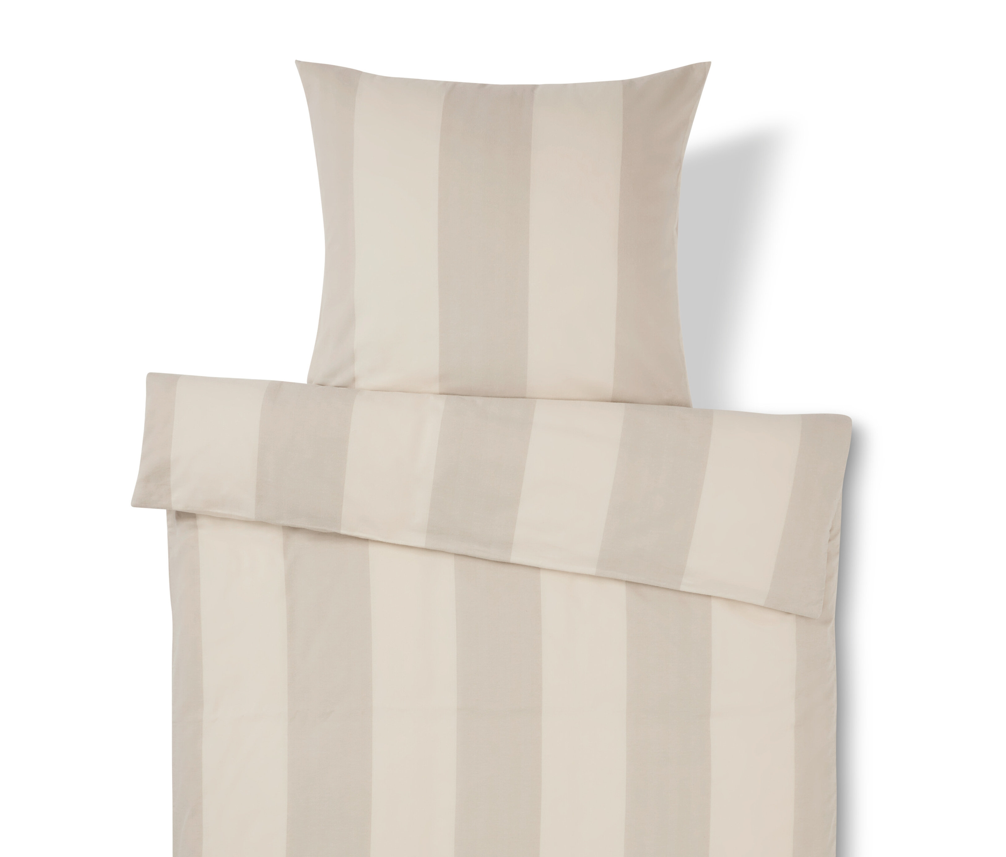 Tchibo - Pościel ze szlachetnej flaneli - kolor: beżowy