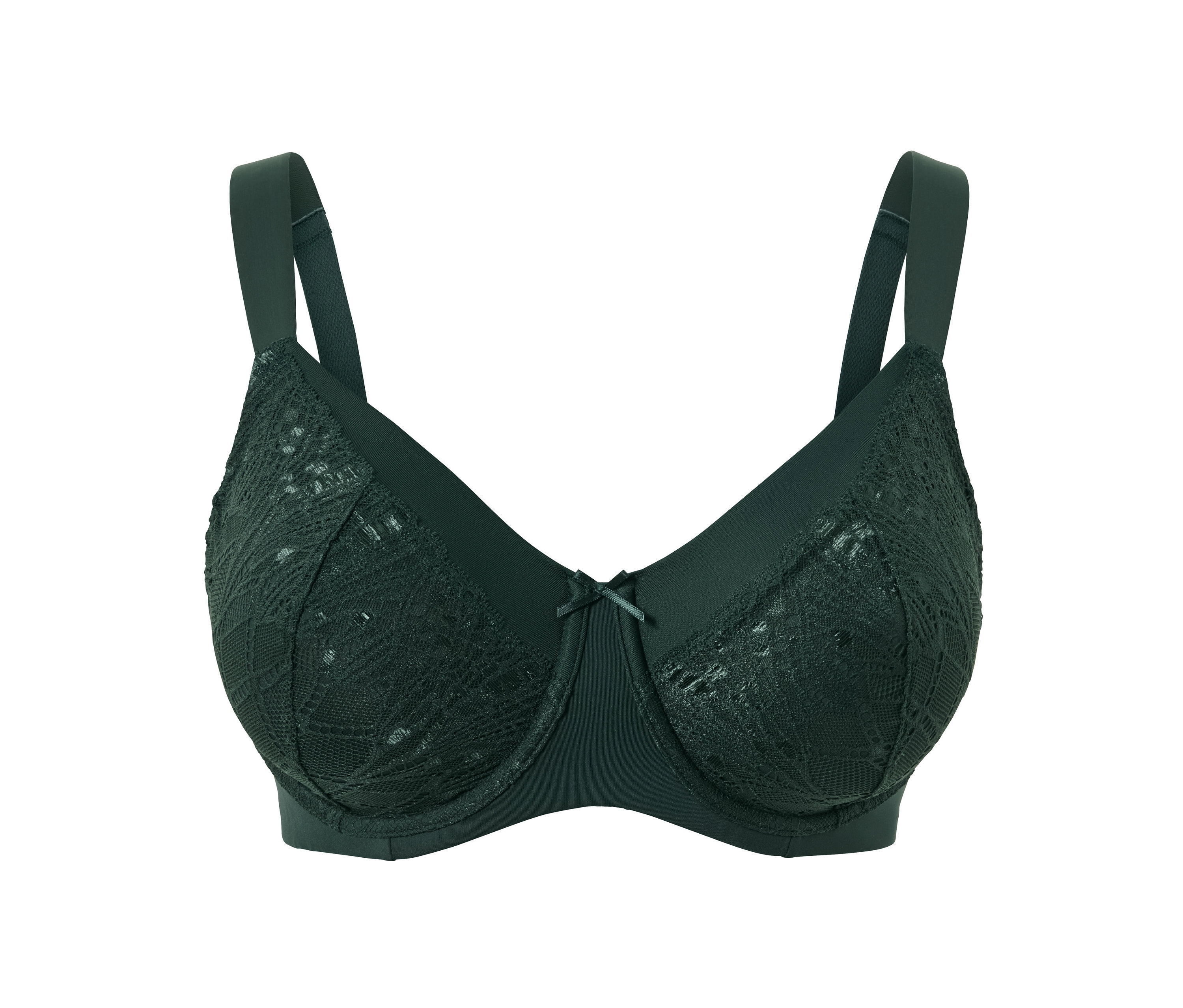 Tchibo - Biustonosz minimizer, zielony