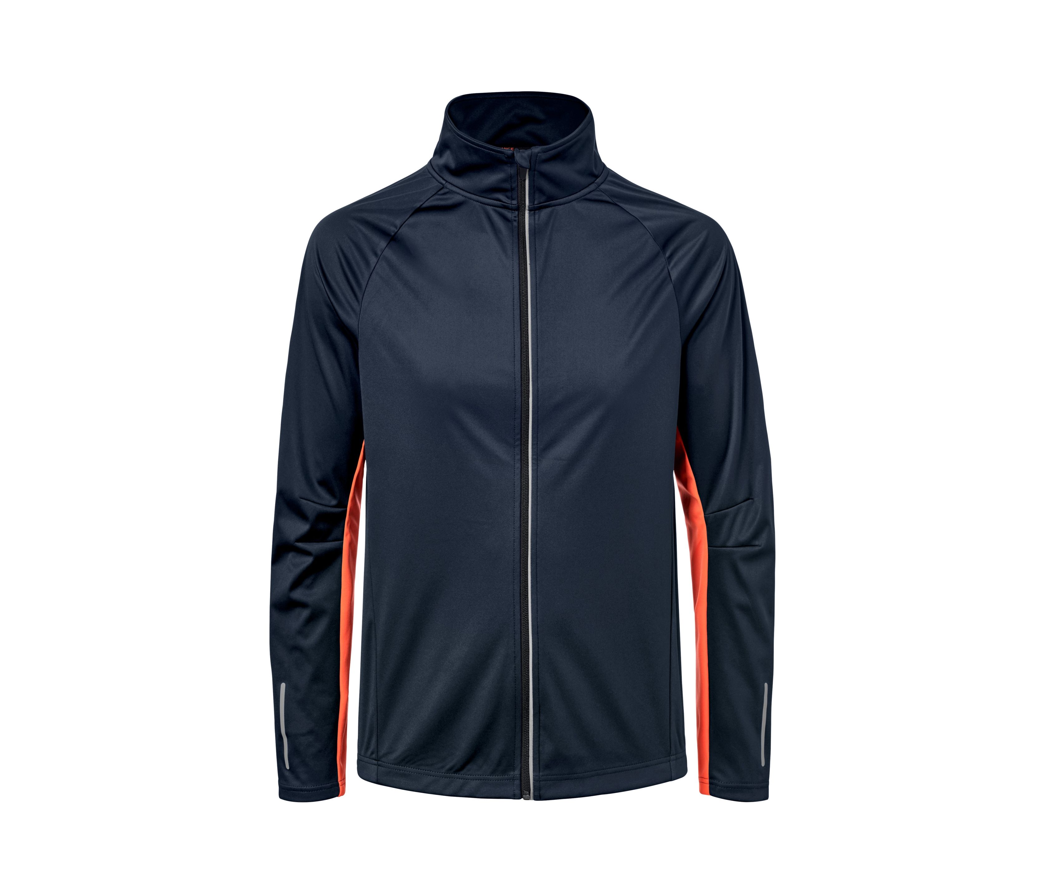 Tchibo - Kurtka rowerowa softshell, pomarańczowy/szary