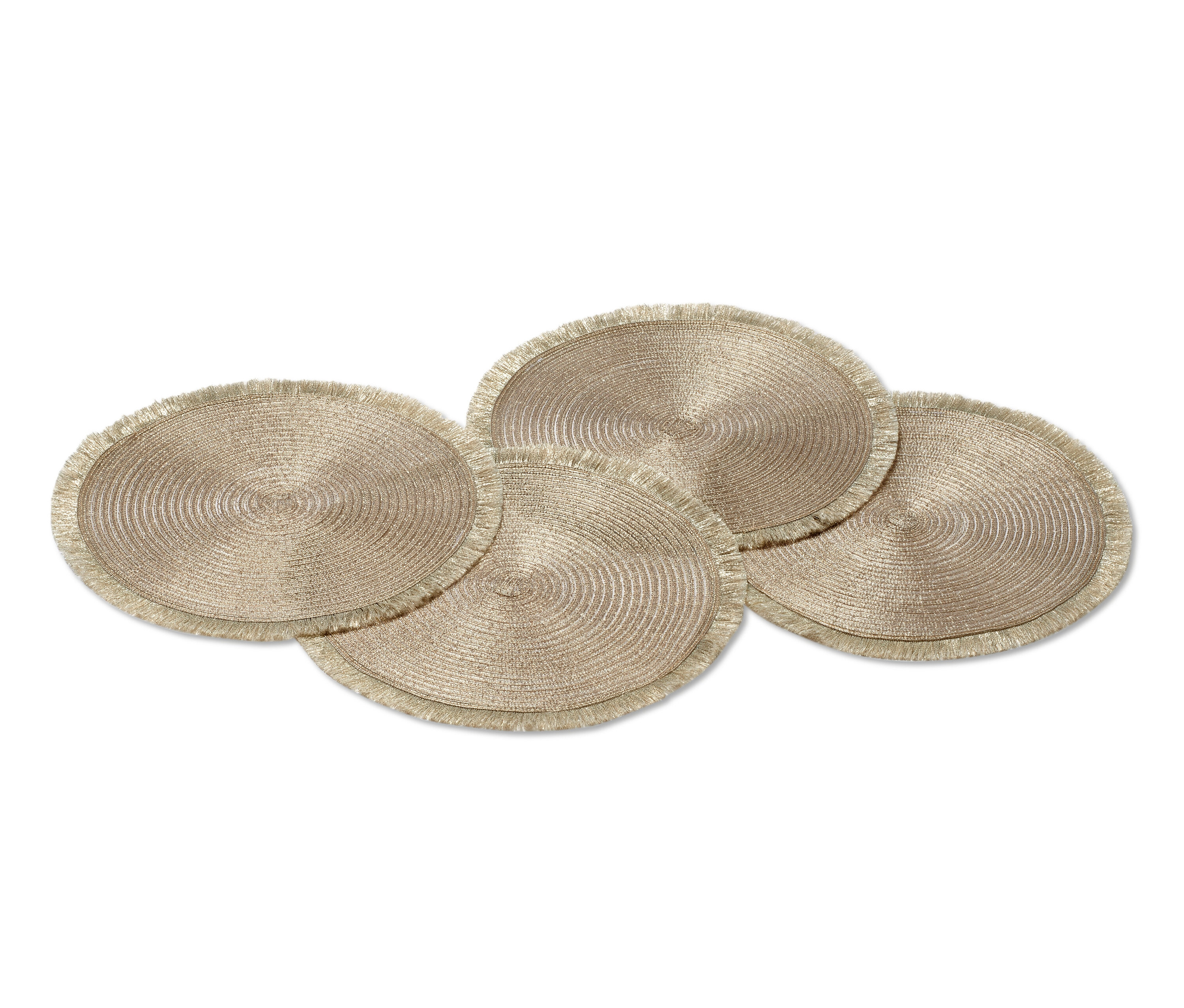 Tchibo - Podkładki pod talerze, 4 sztuki, w kolorze złotym