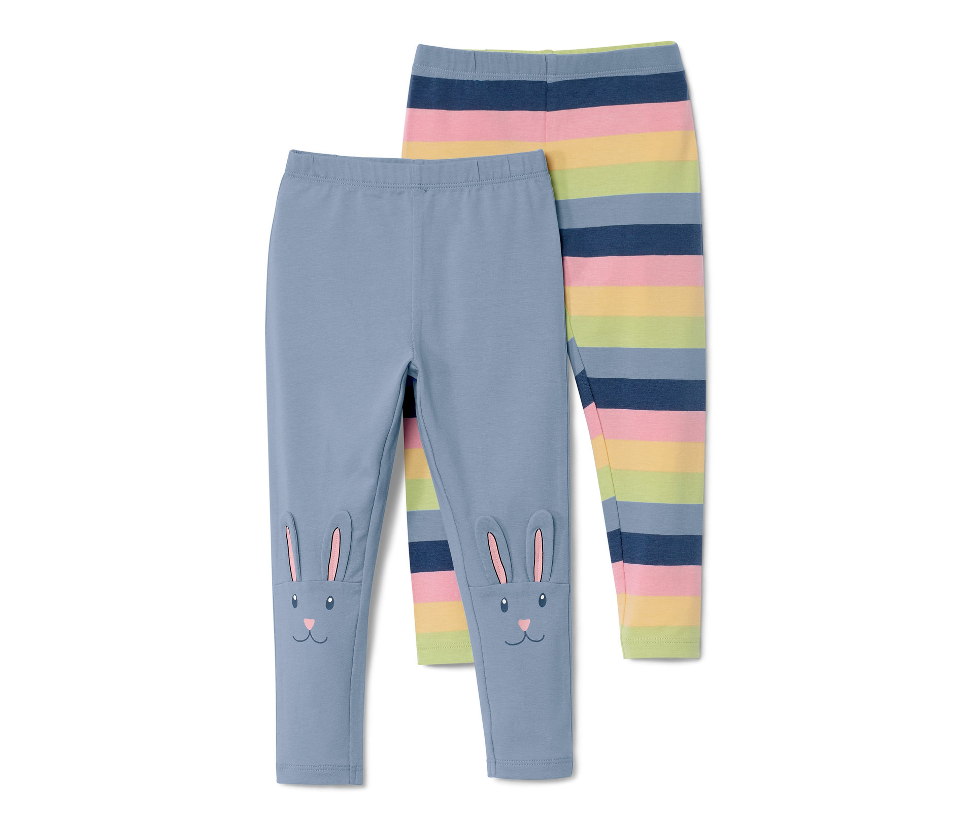 Tchibo - Legginsy dziecięce- niebieski
