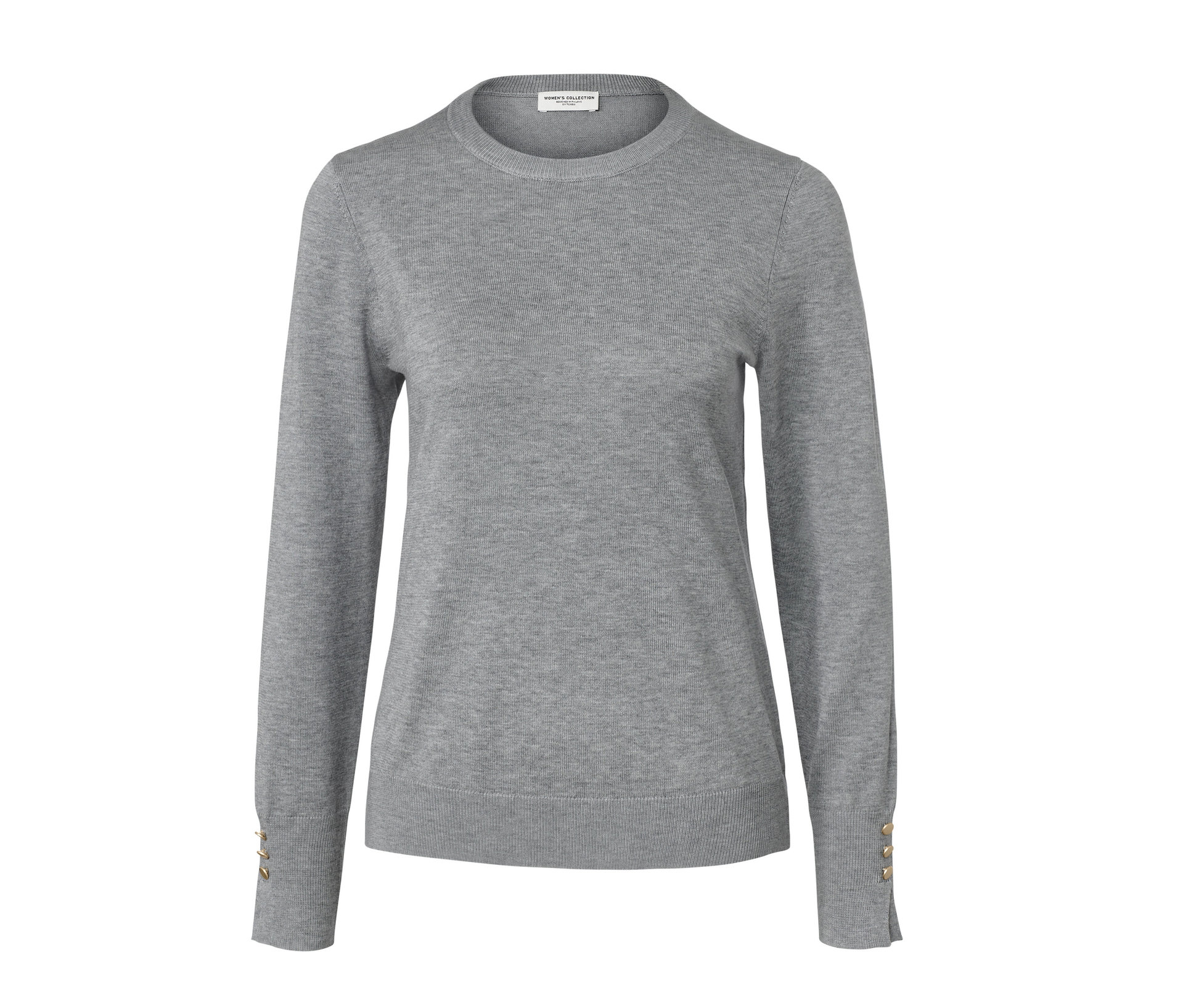 Tchibo - Cienki sweter- szary