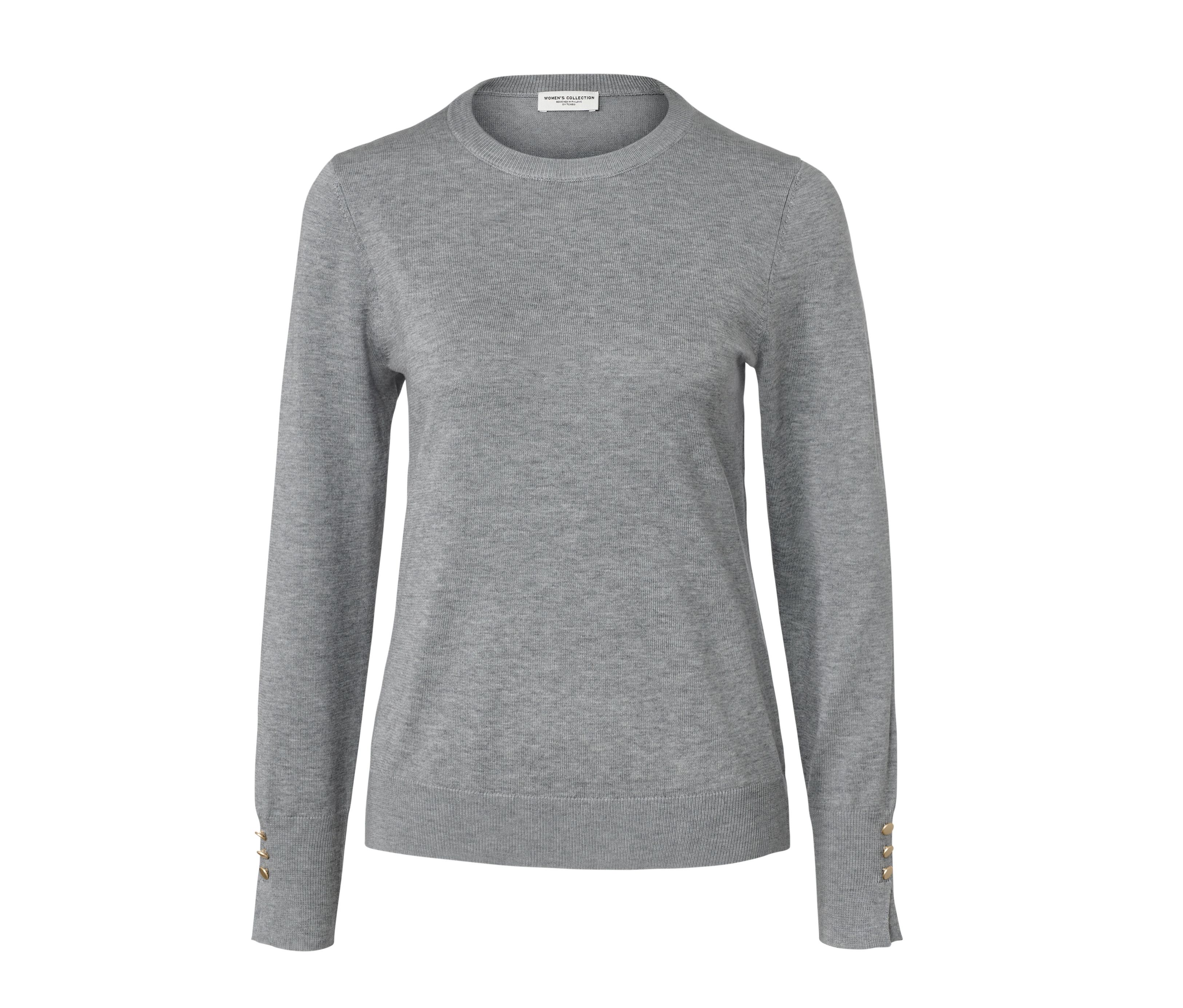 Tchibo - Cienki sweter, szary