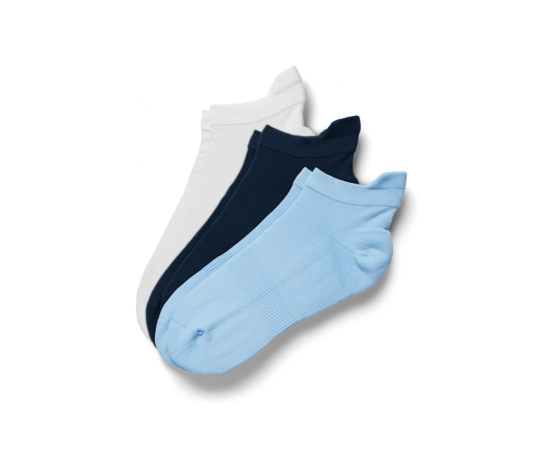 Tchibo - Funkcyjne skarpety sportowe - unisex- niebieski/niebieski