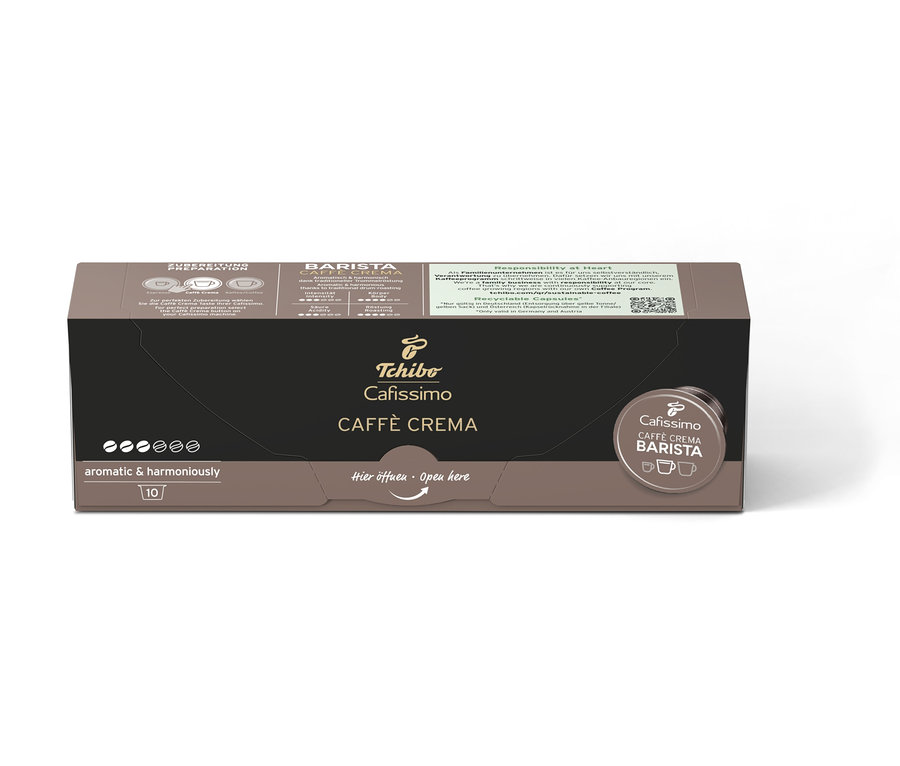 Paczka kapsułek Cafissimo BARISTA Caffè Crema.