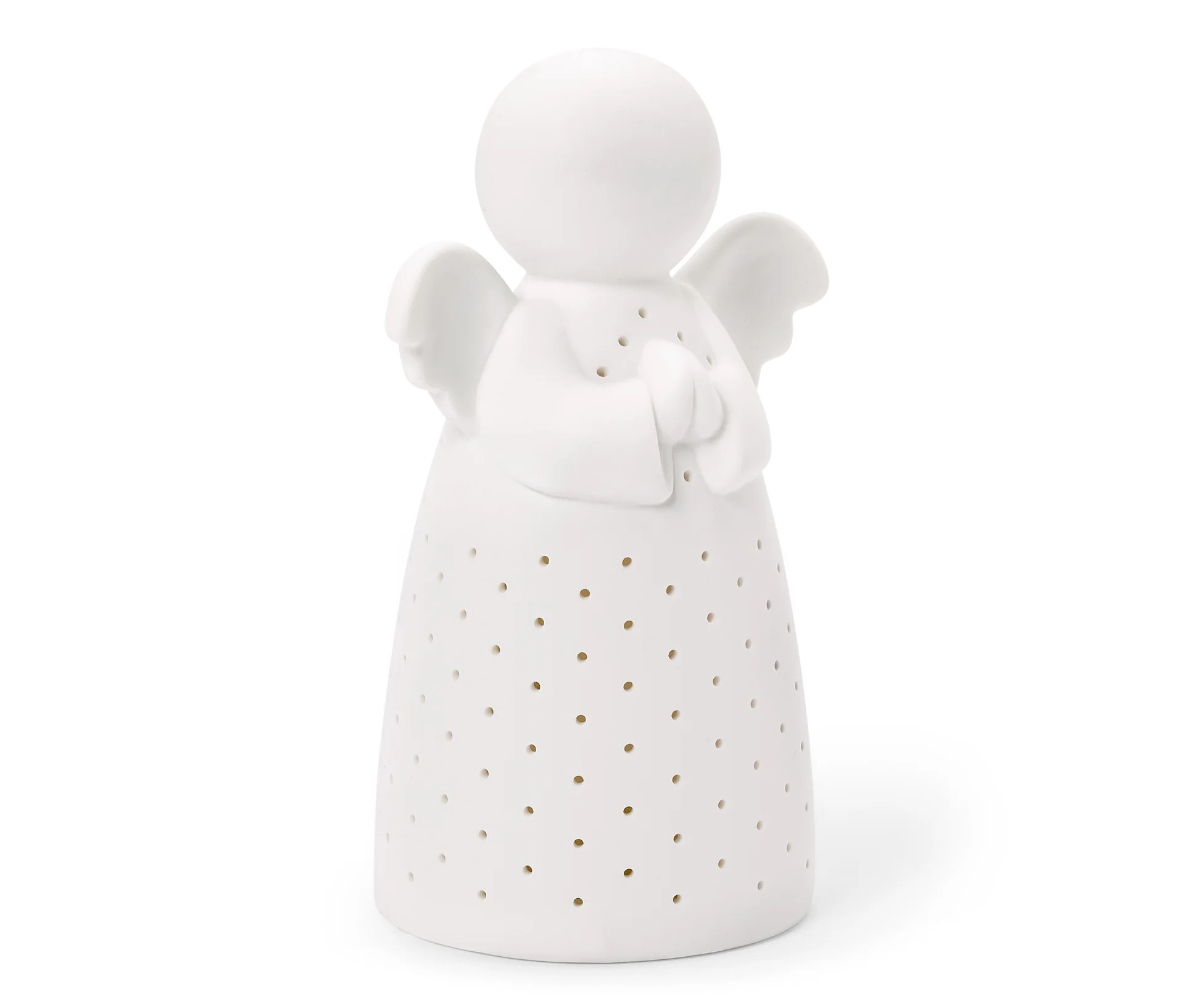 Tchibo - Duży ceramiczny anioł LED