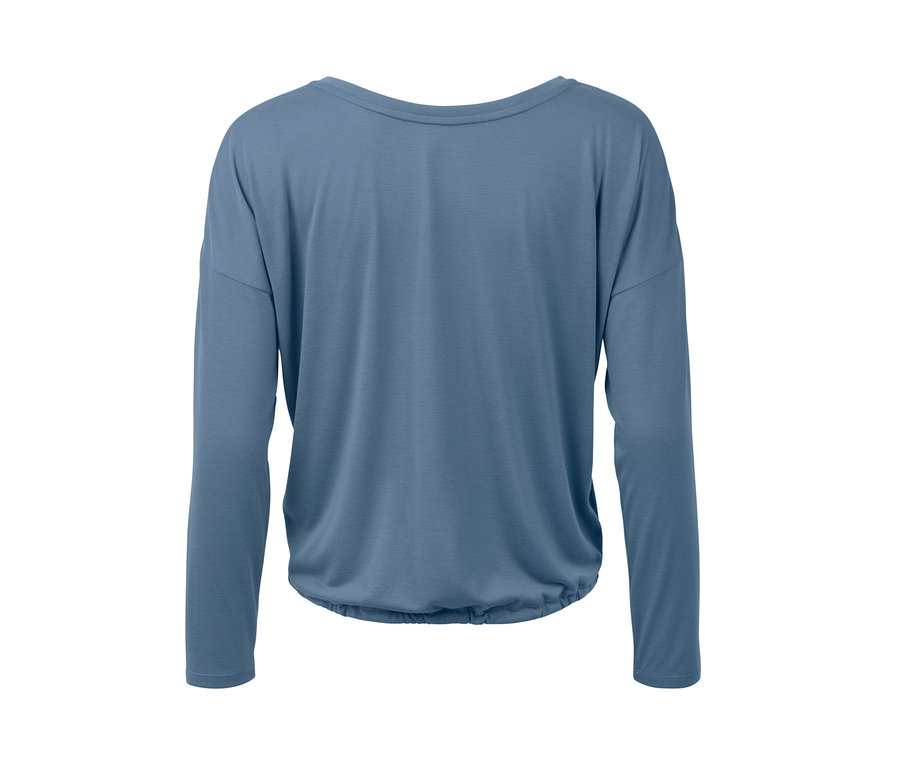 Niebieska koszulka sportowa 2 w 1.