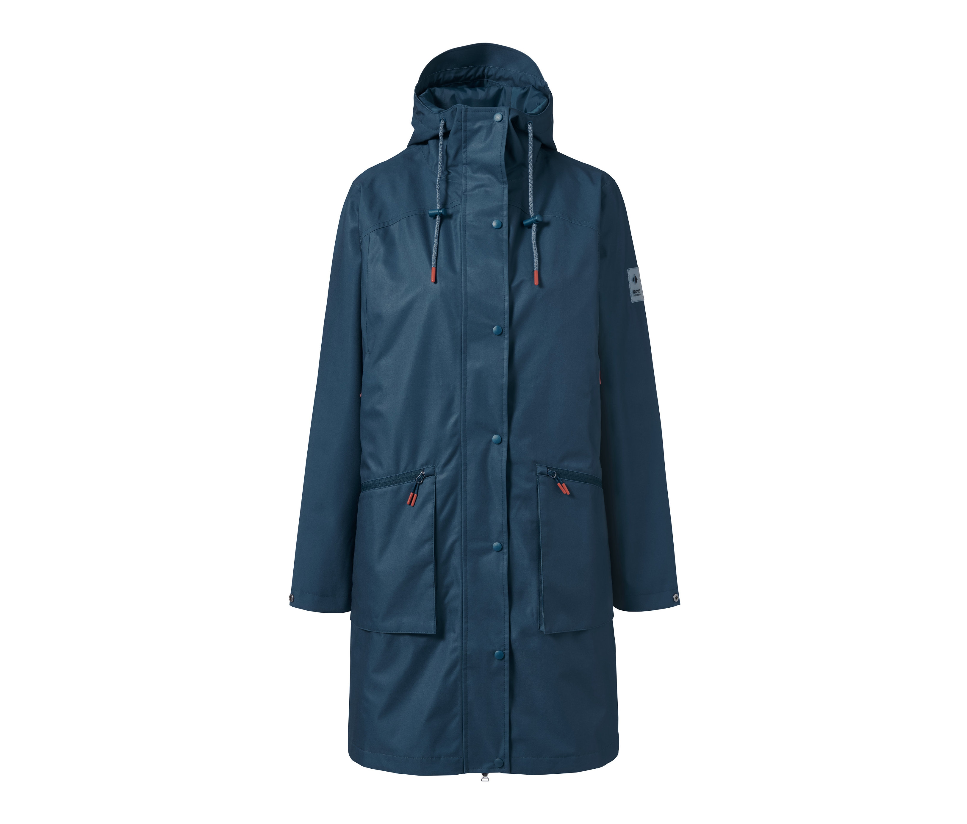 Tchibo - Funkcyjna parka przeciwdeszczowa- niebieski