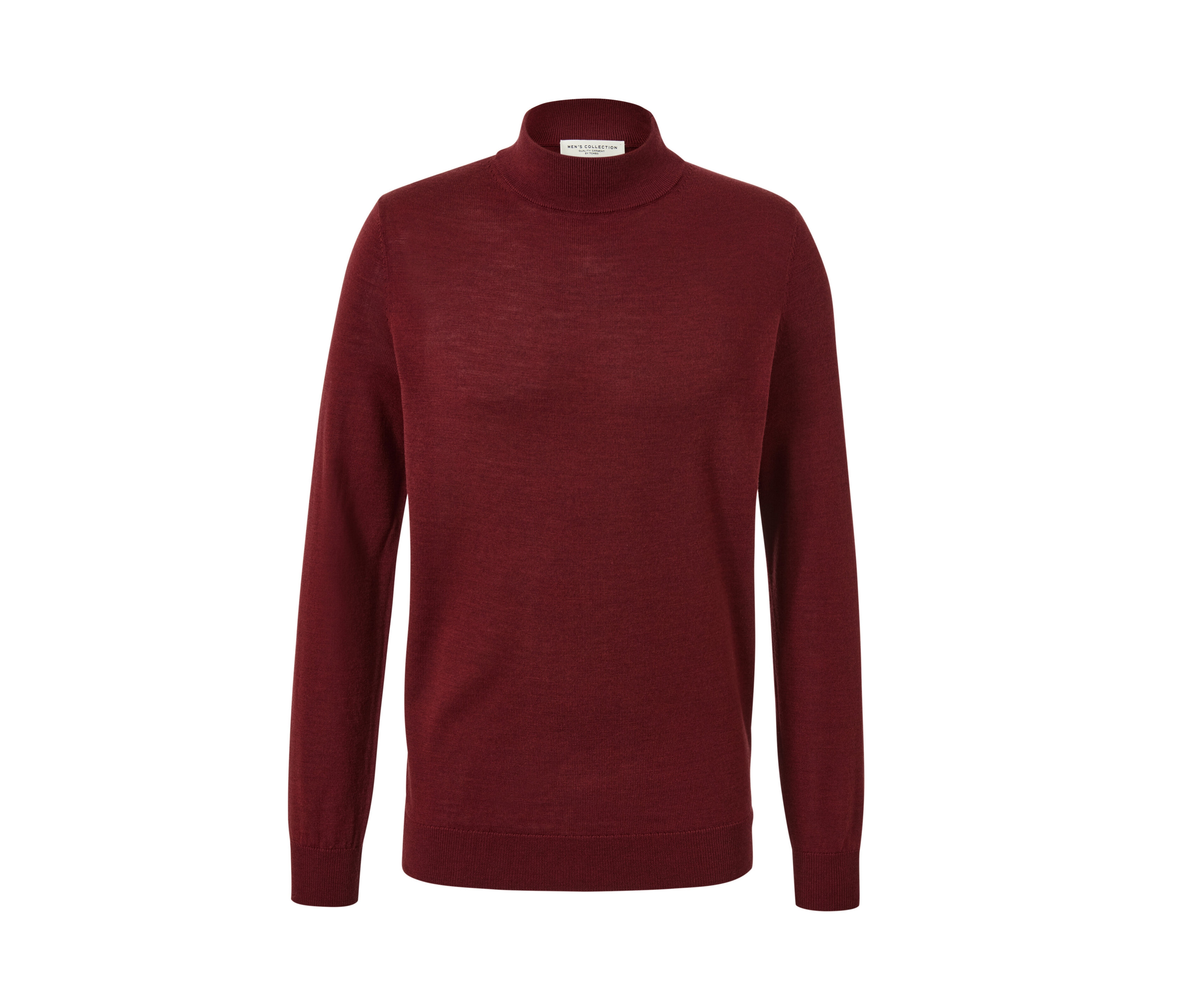 Tchibo - Sweter z wełny merino, czerwony