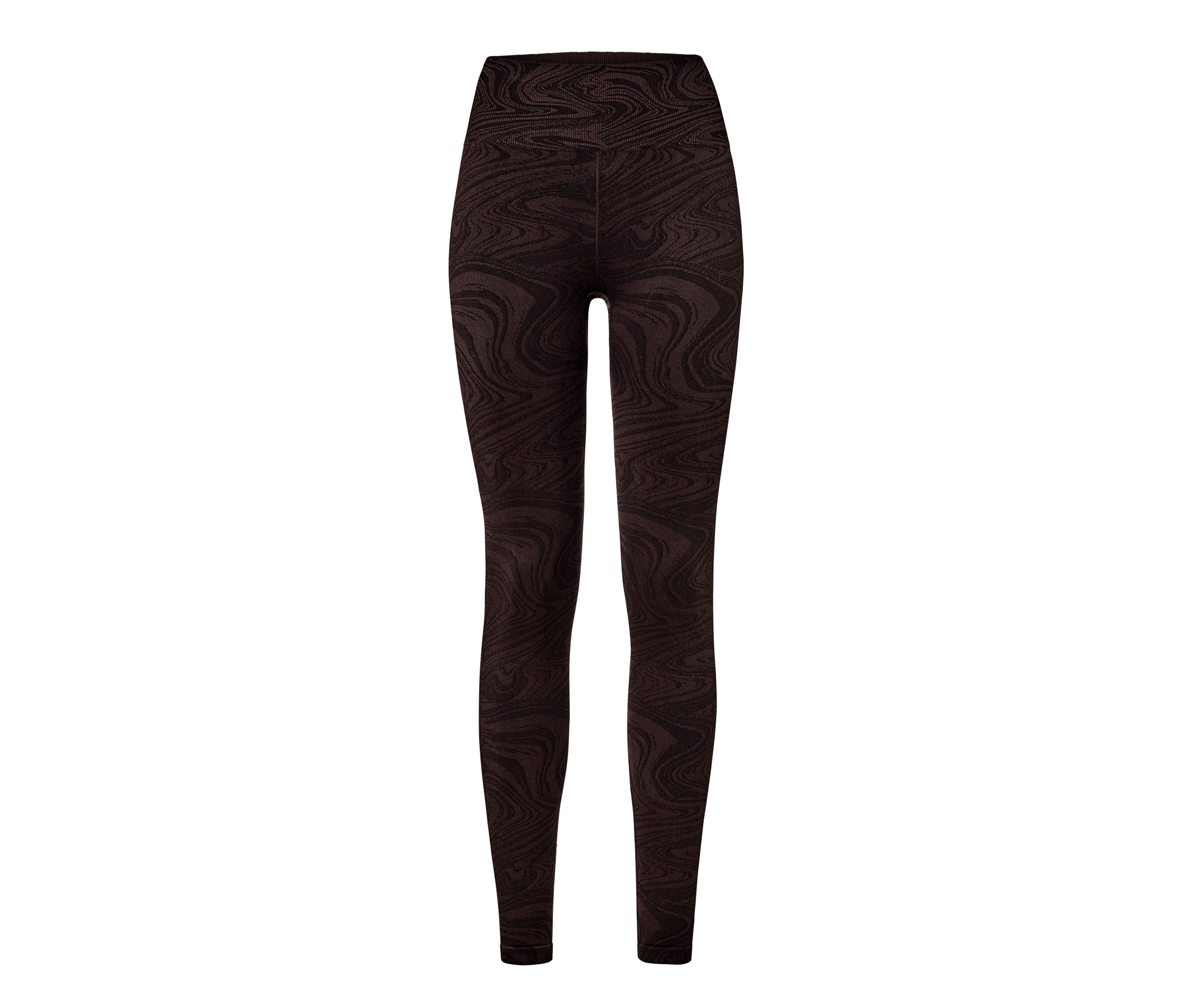 Tchibo - Legginsy bezszwowe, brązowy