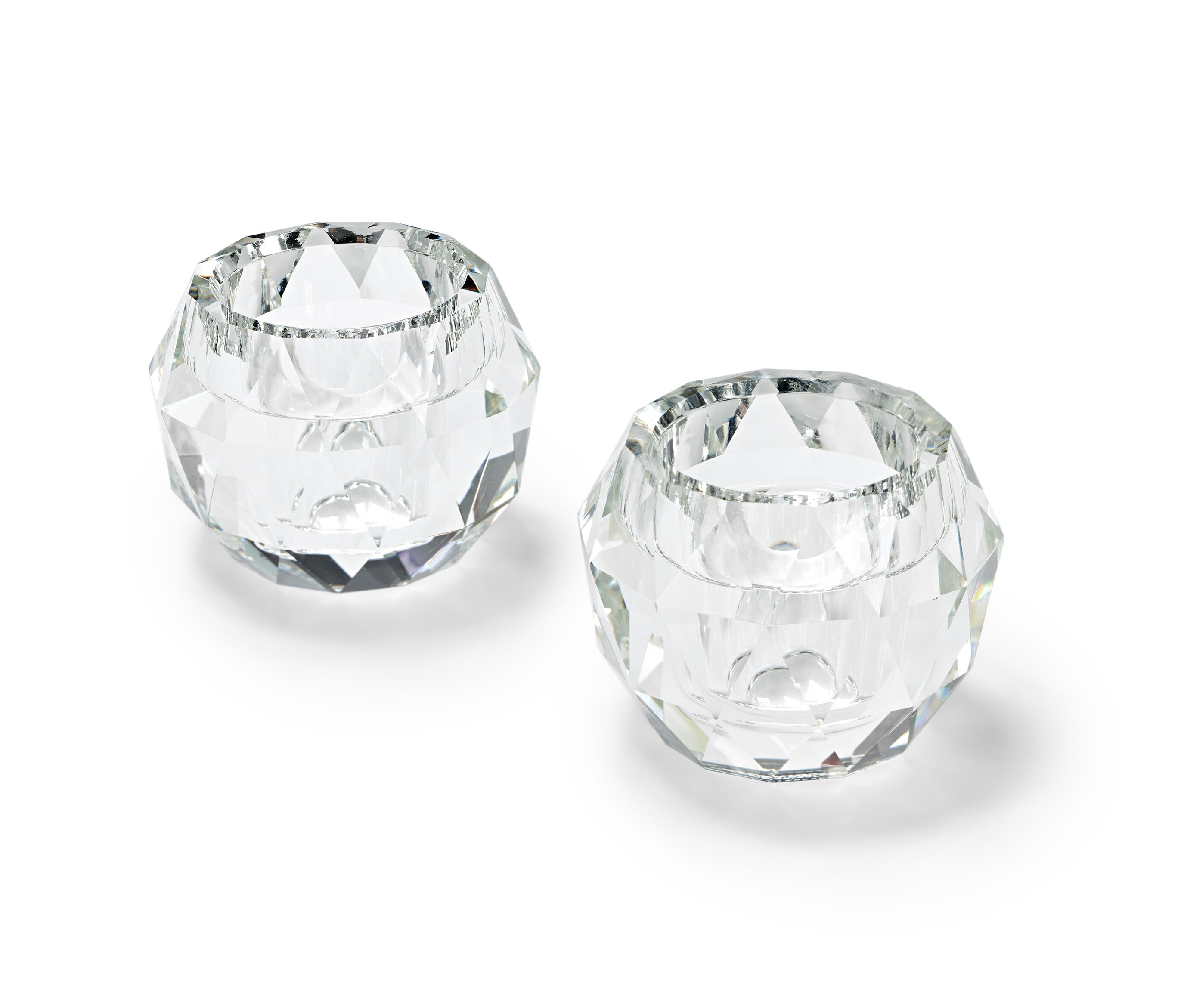 Tchibo - Szklane świeczniki, 2 sztuki