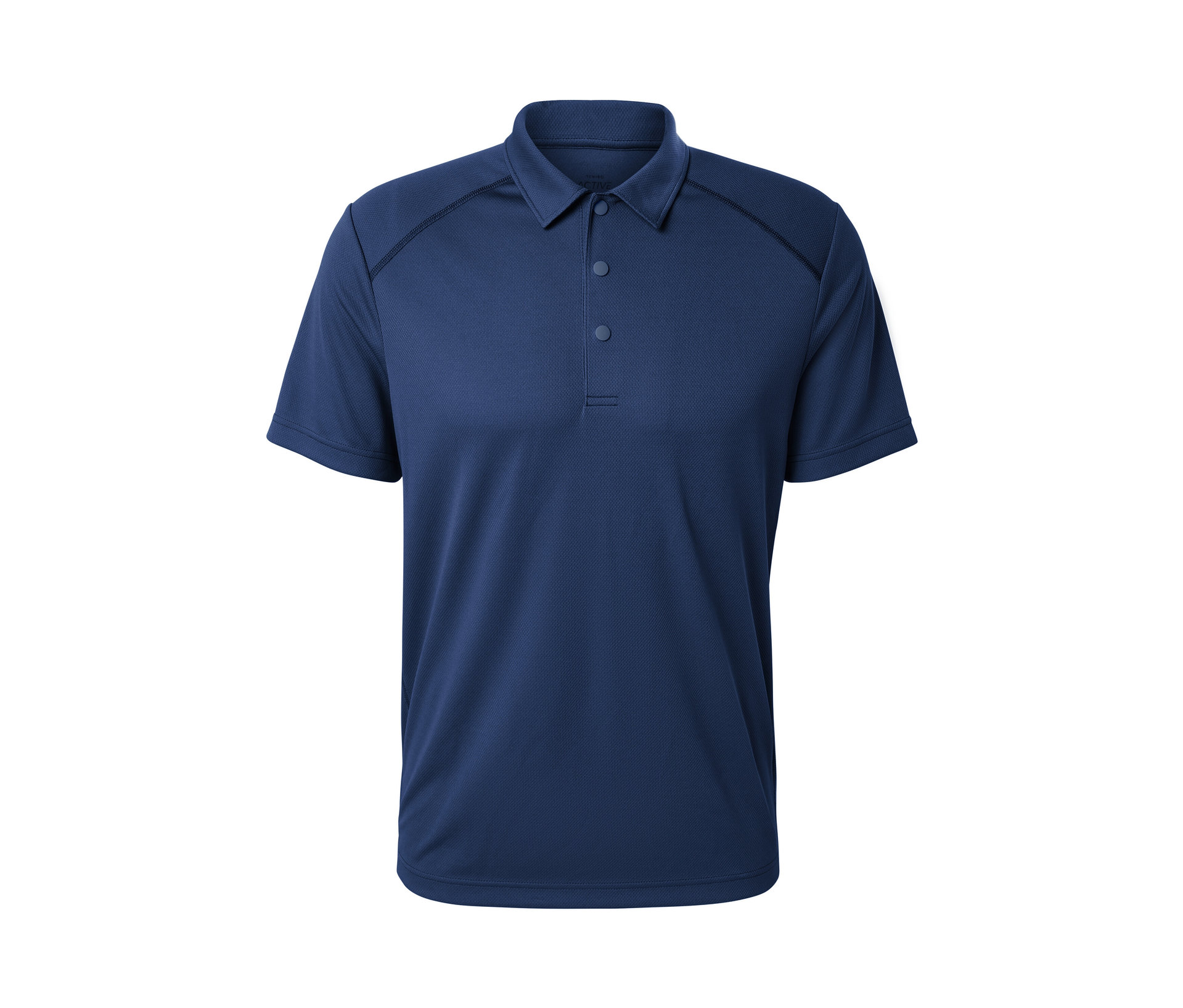 Tchibo - Funkcyjna koszulka polo- niebieski