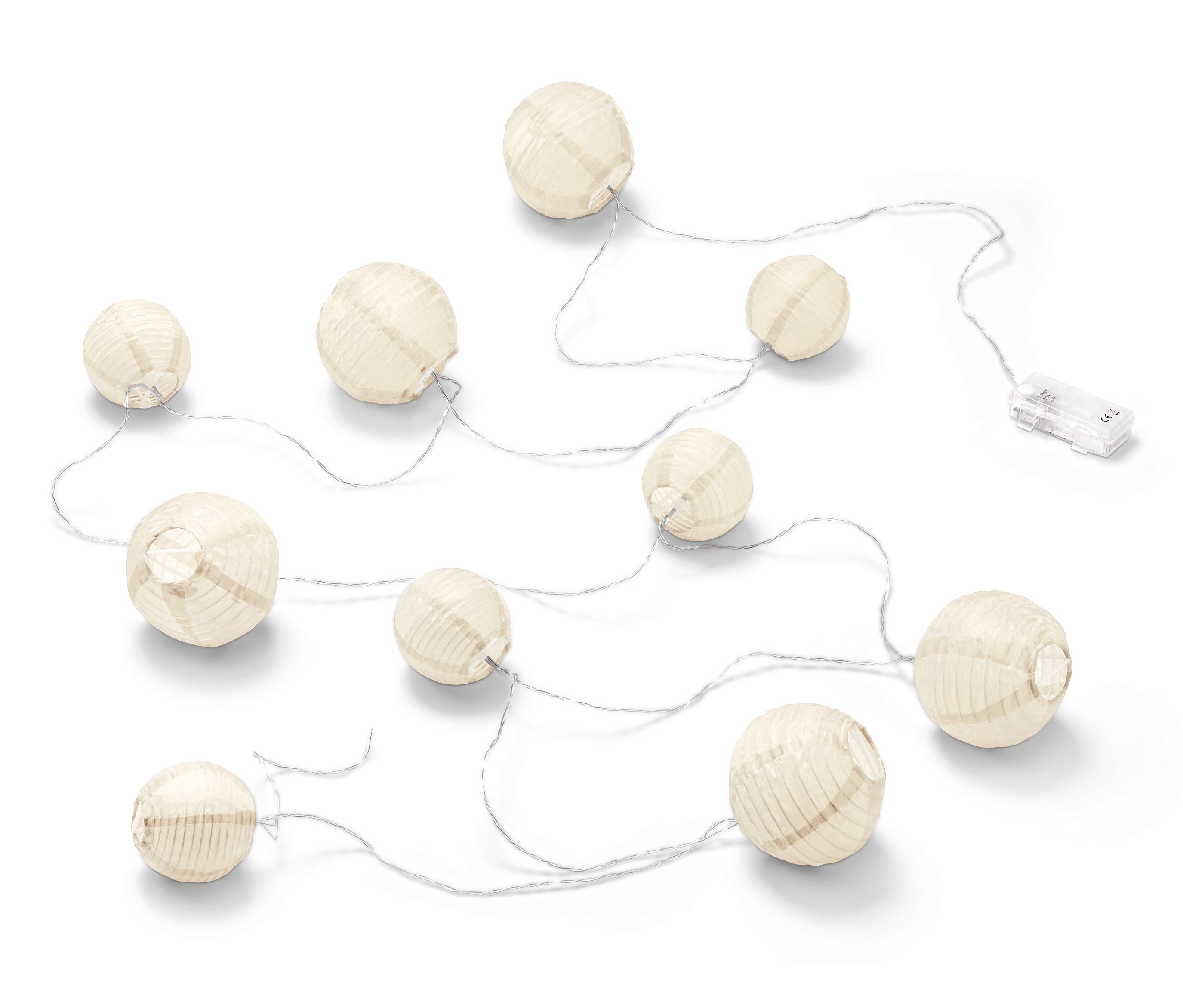 Tchibo - Łańcuch świetlny LED - kolor: biały/beżowy