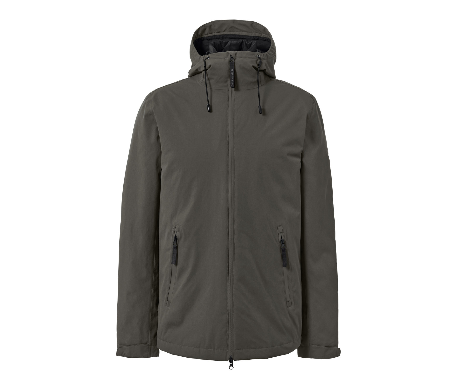 Tchibo - Kurtka outdoorowa 3 w 1 z kamizelką- czarny/zielony