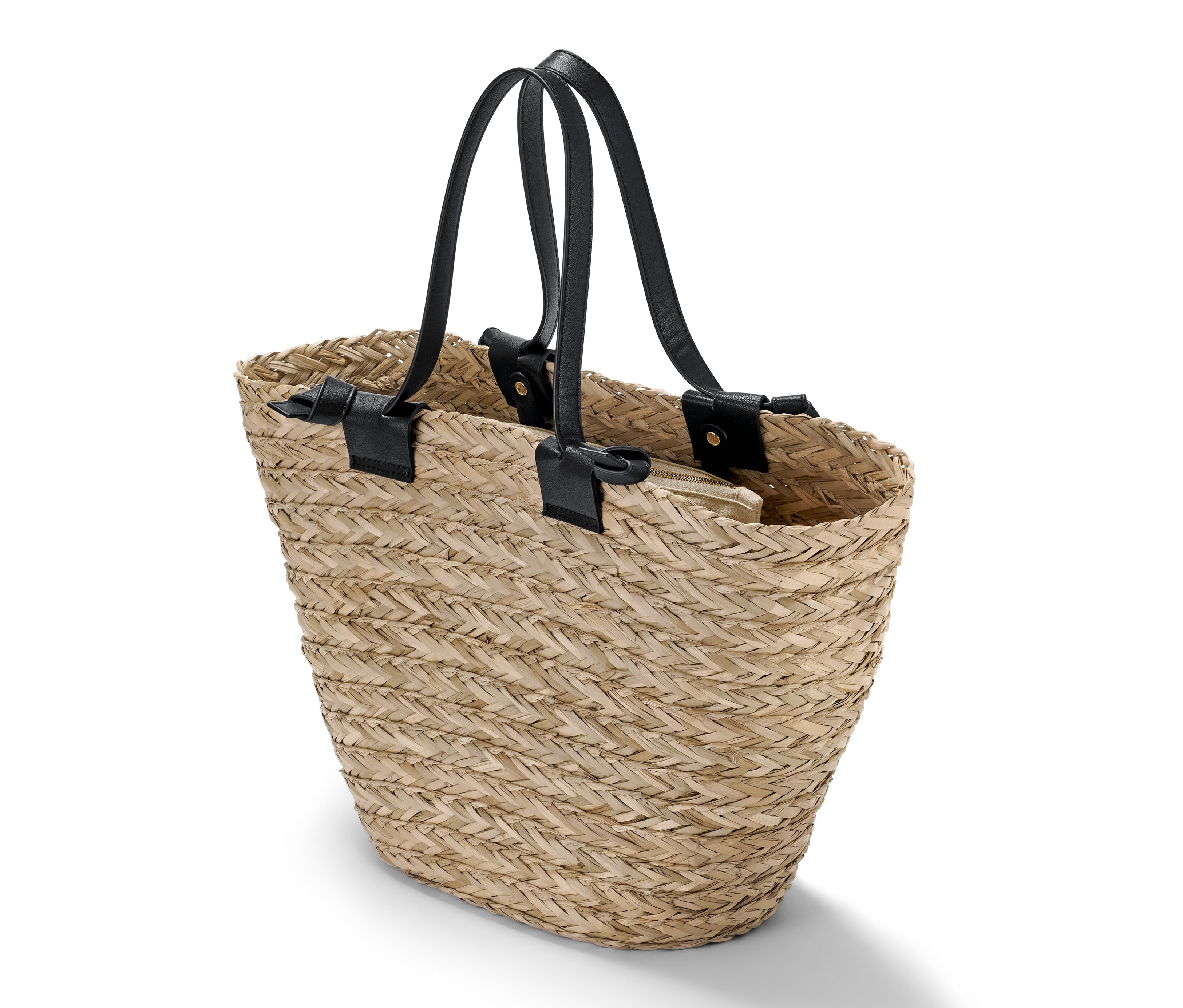 Tchibo - Torba-koszyk - kolor: beżowy